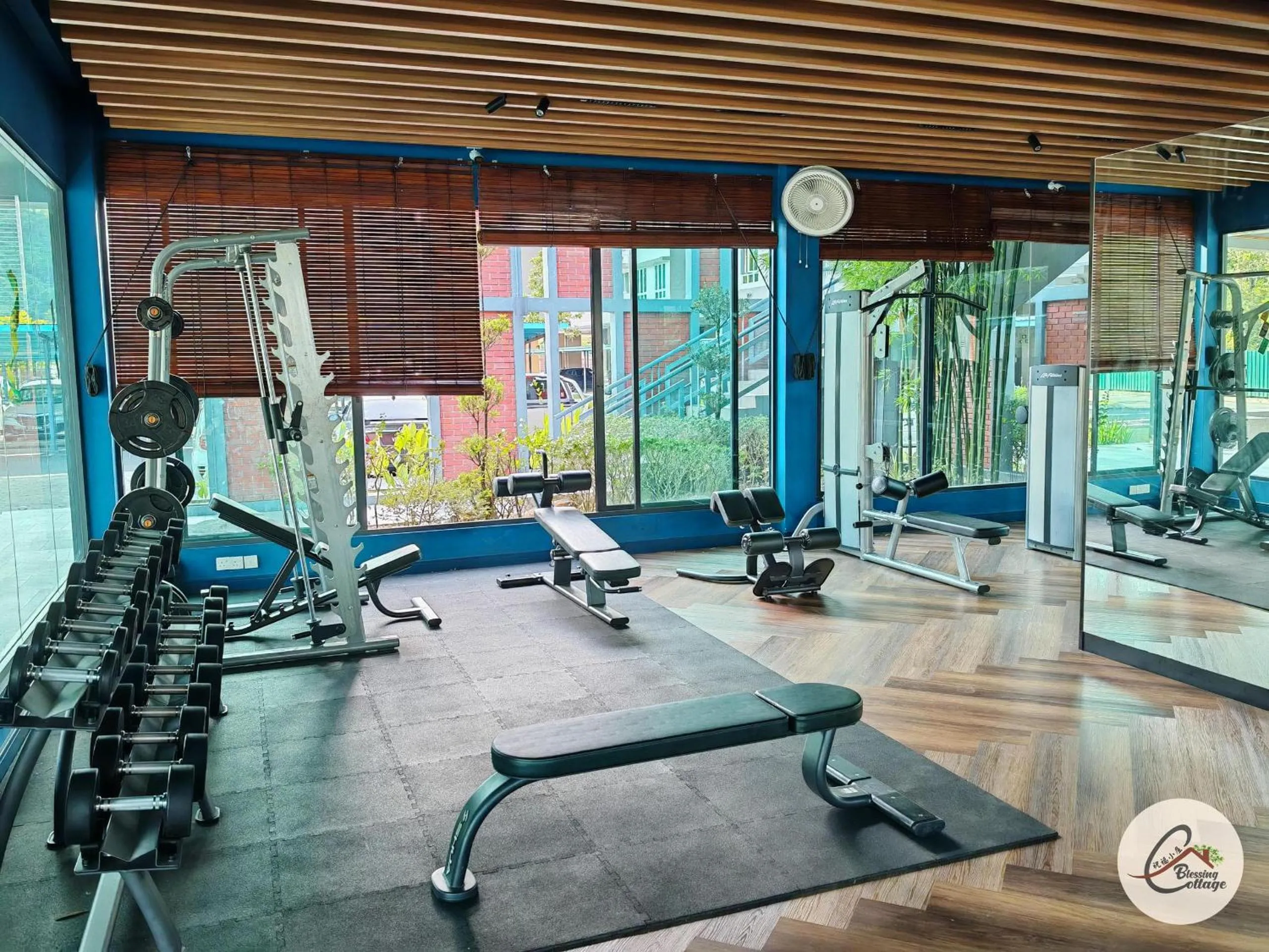 Fitness centre/facilities in Trival Blessing Cottage Homestay Sri Indah Sandakan