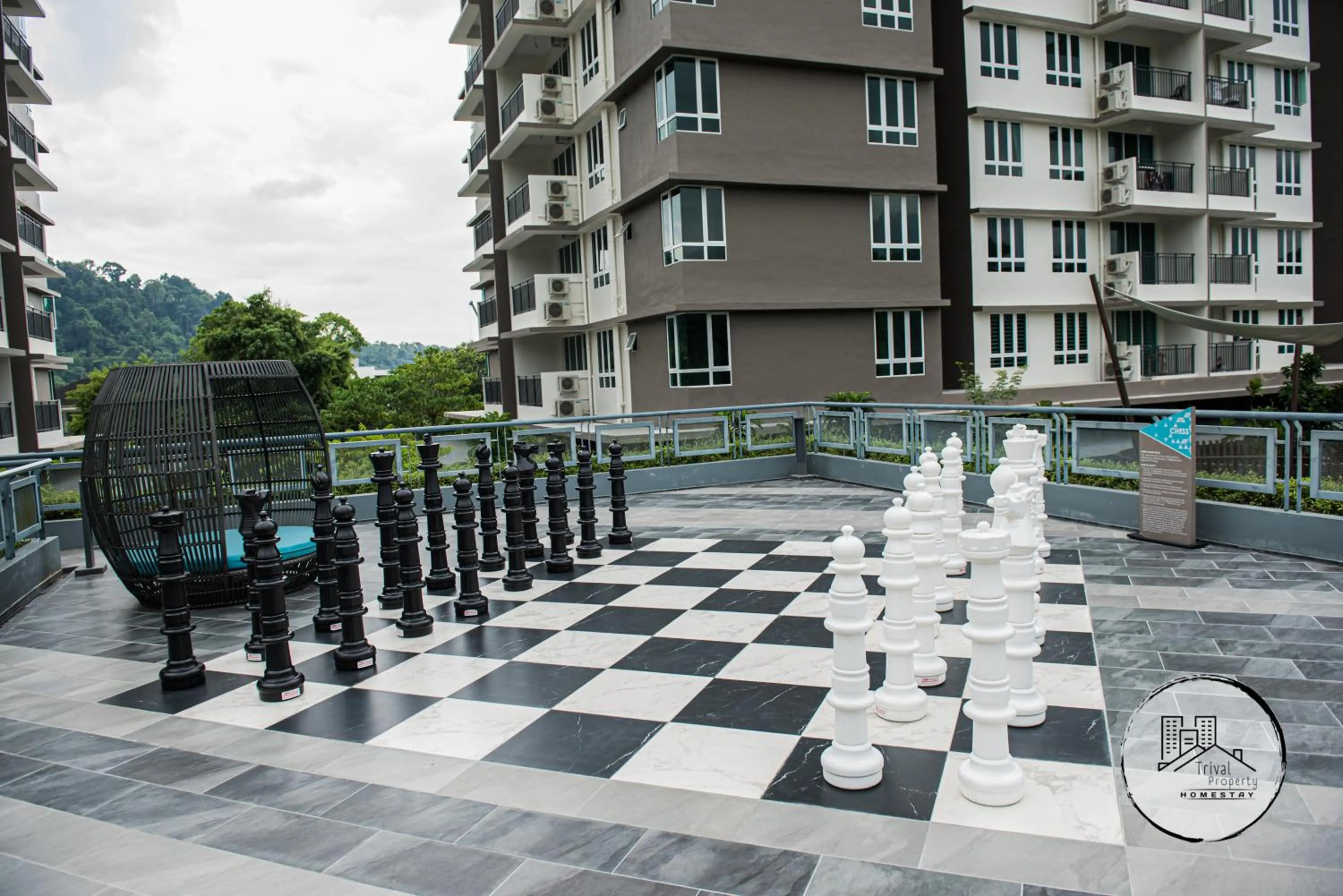 Property building in Trival Blessing Cottage Homestay Sri Indah Sandakan