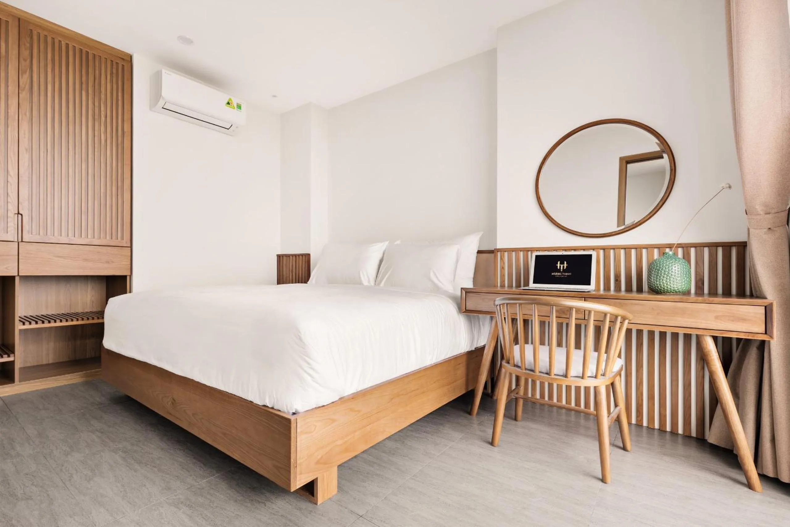 Bed in Hoàng Thịnh Hotel & Apartment Danang