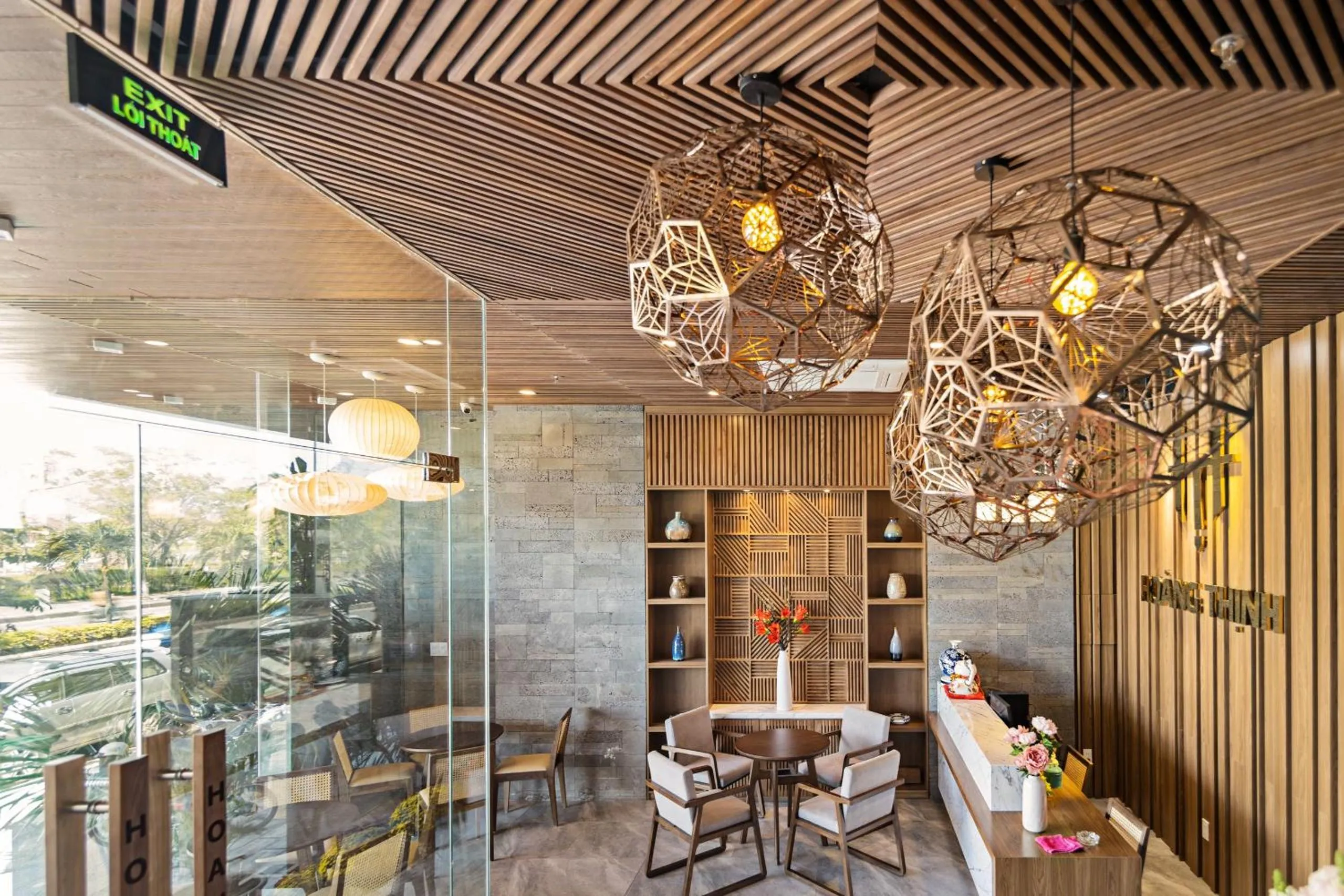 Seating area in Hoàng Thịnh Hotel & Apartment Danang