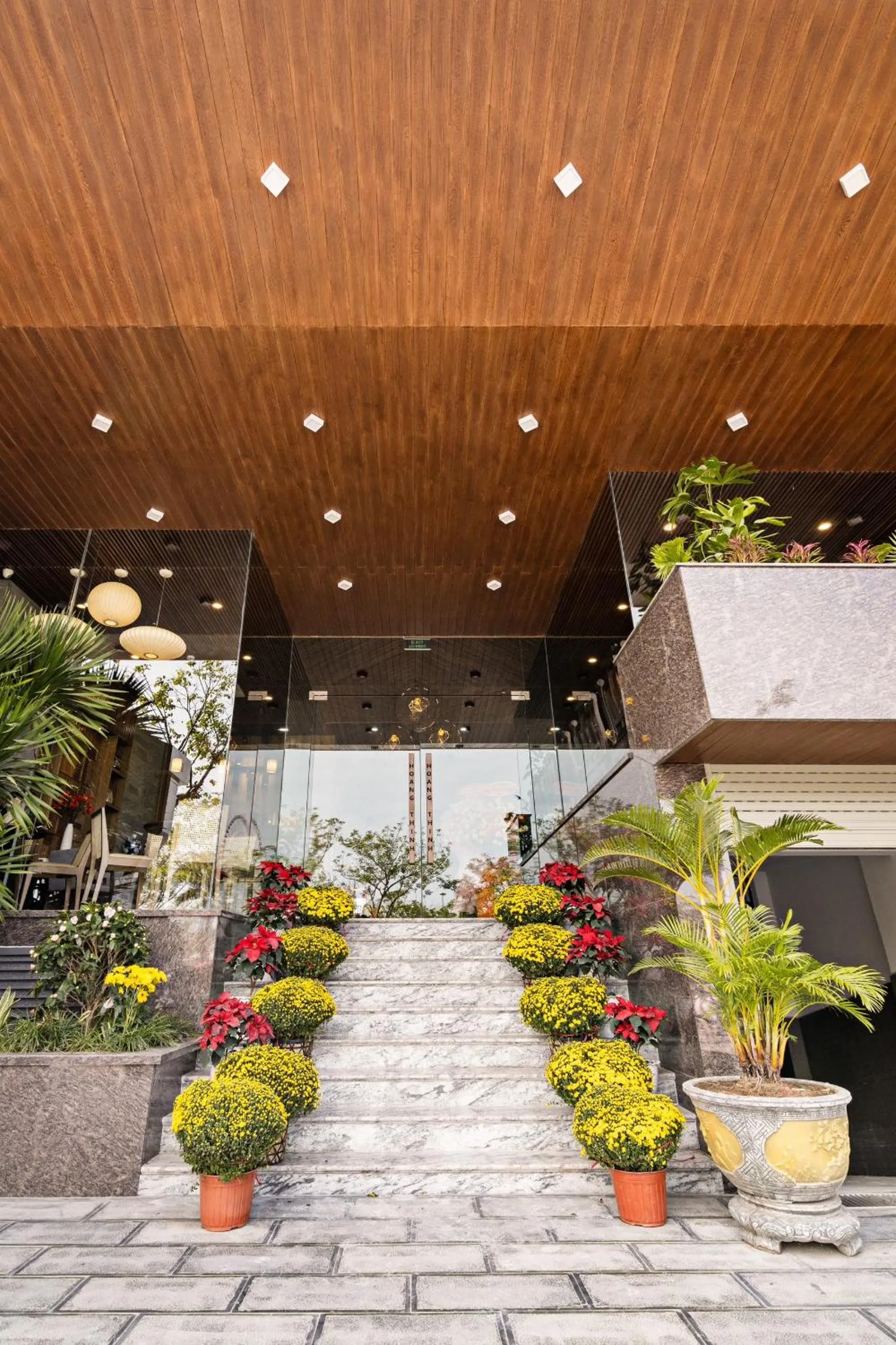 Facade/entrance in Hoàng Thịnh Hotel & Apartment Danang