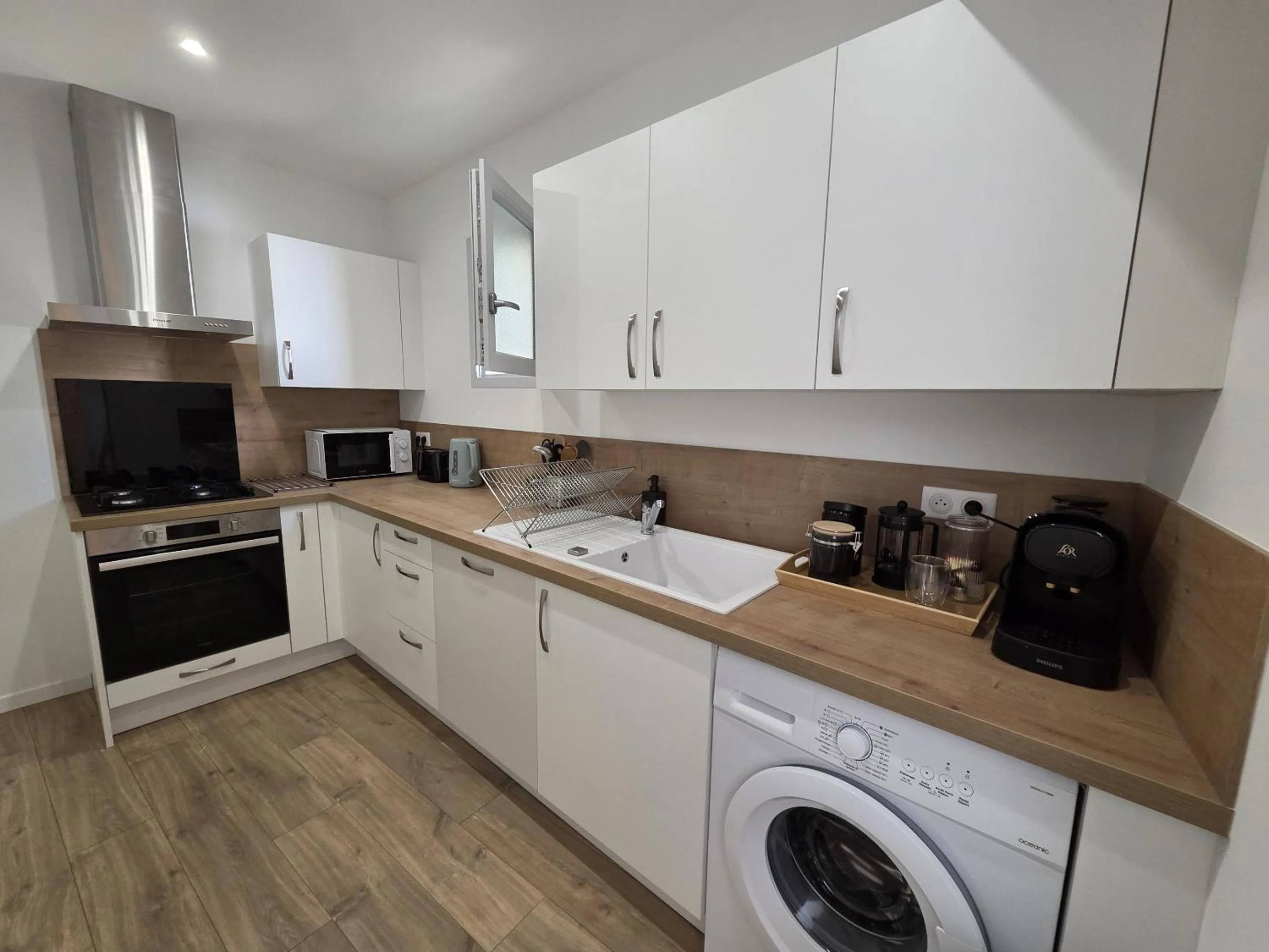 Kitchen or kitchenette in Au son de l'eau