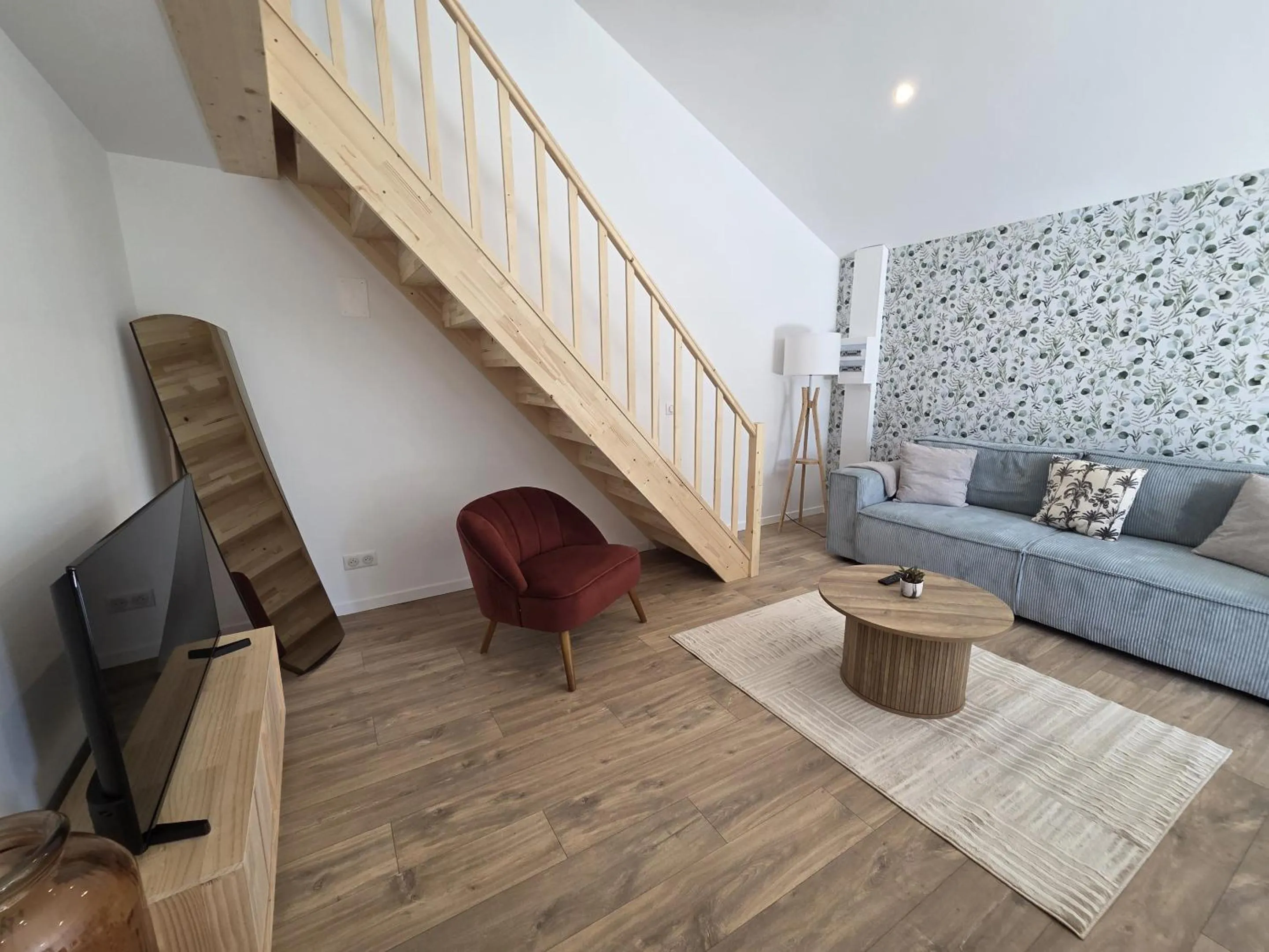 Living room in Au son de l'eau