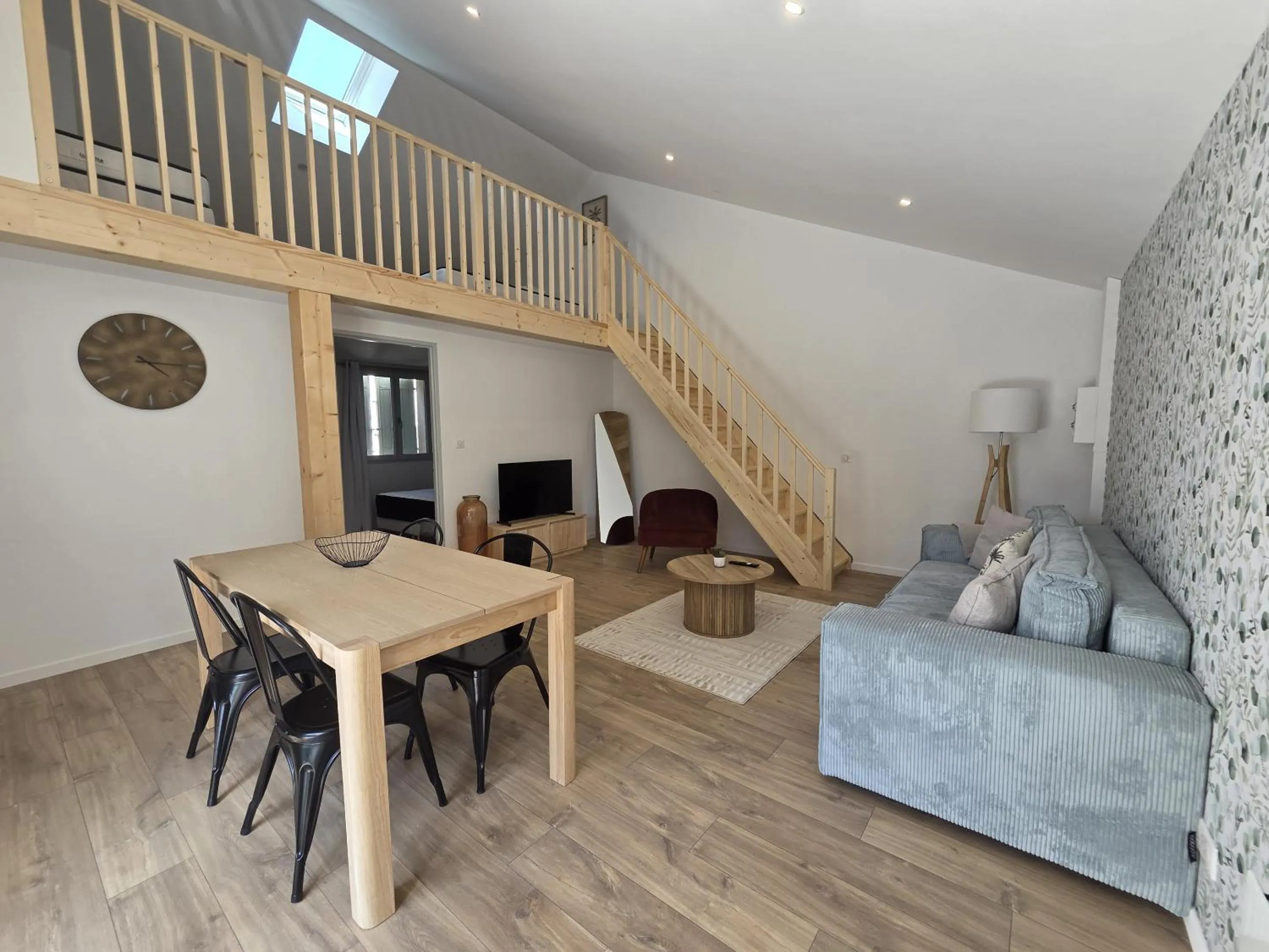 Living room in Au son de l'eau