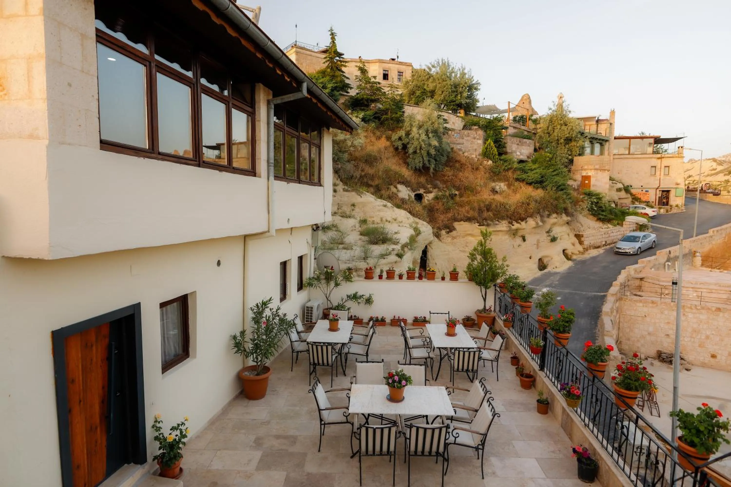 Balcony/Terrace in Güven Cave Hotel