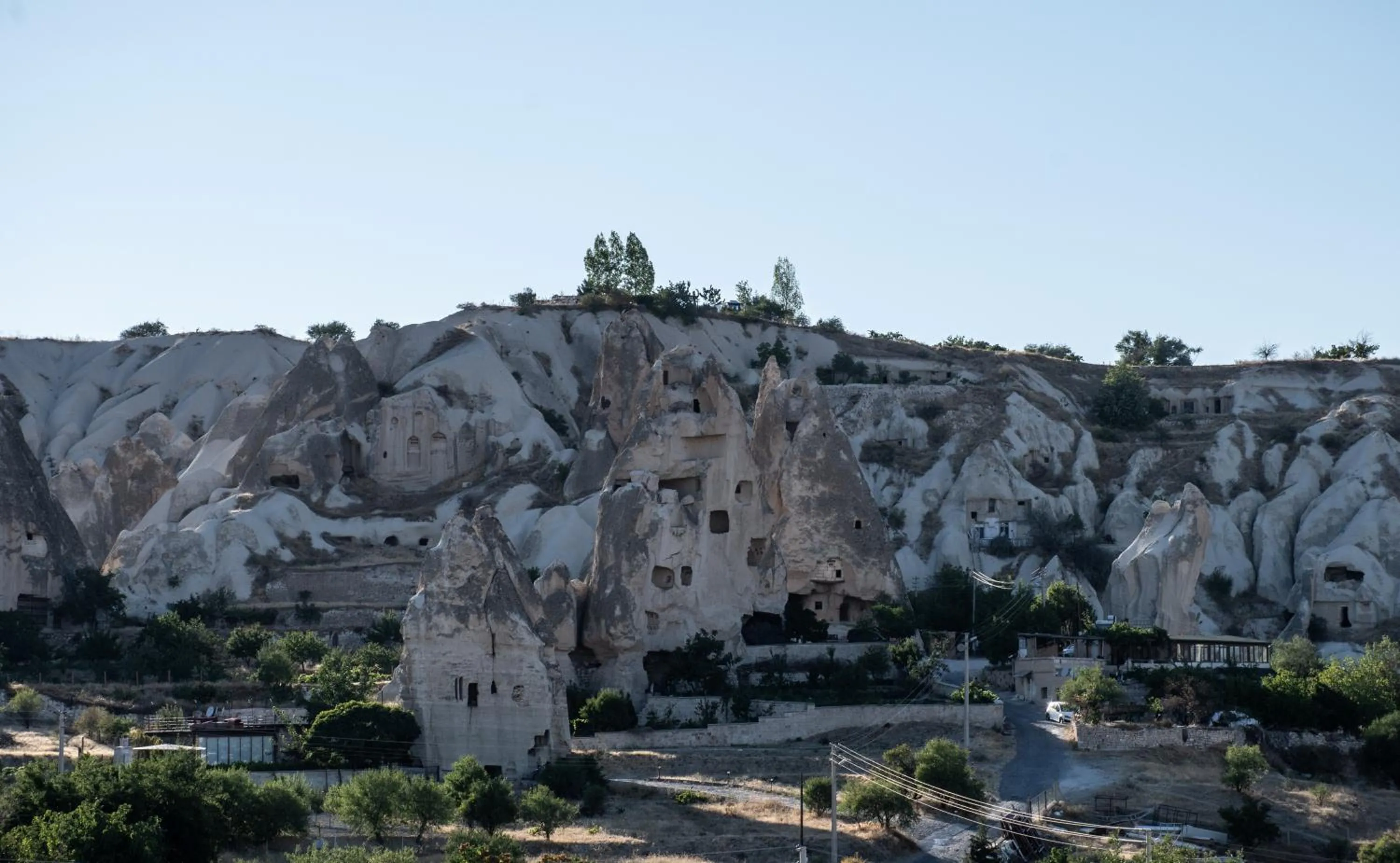 Mountain view in Güven Cave Hotel