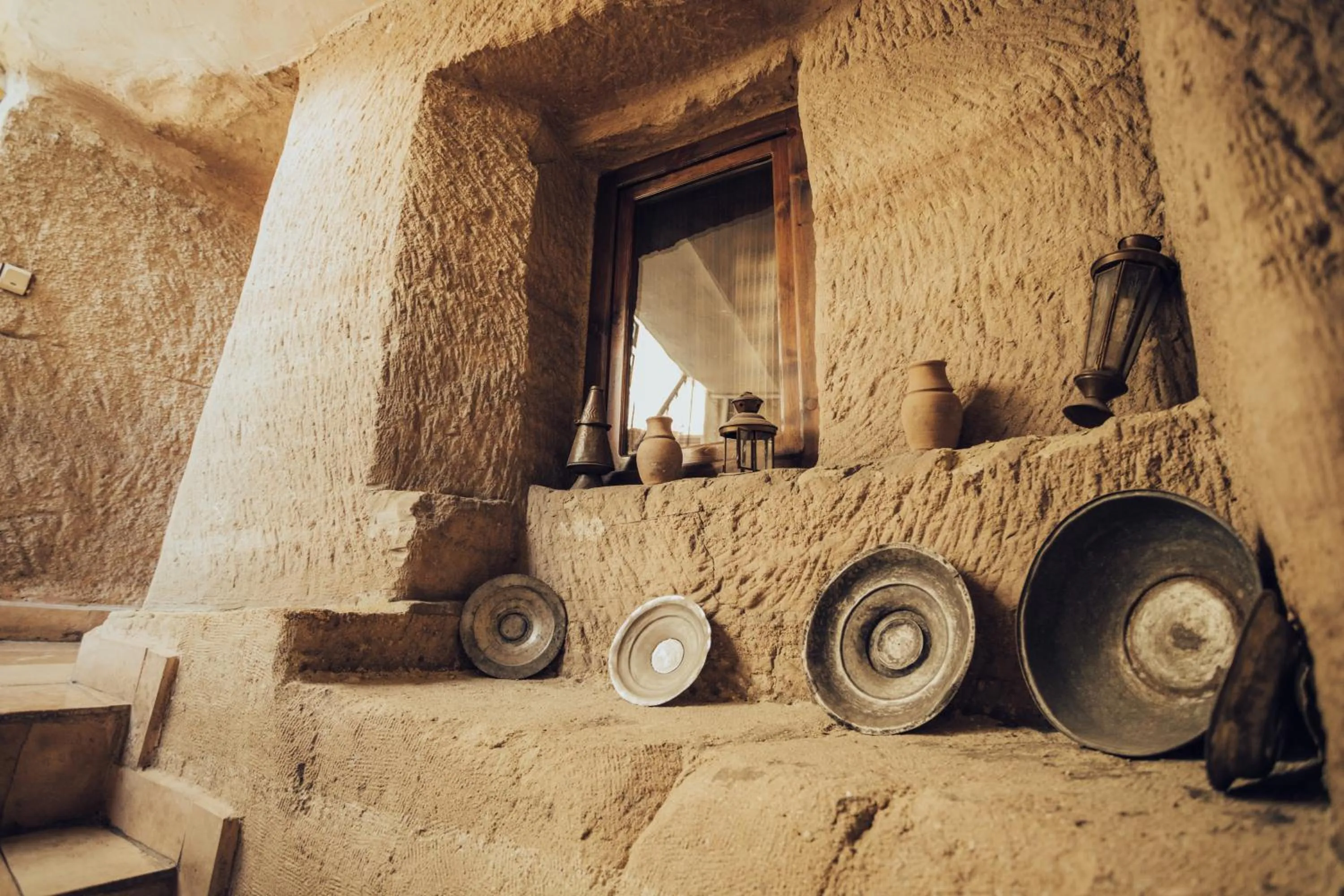 Decorative detail in Güven Cave Hotel