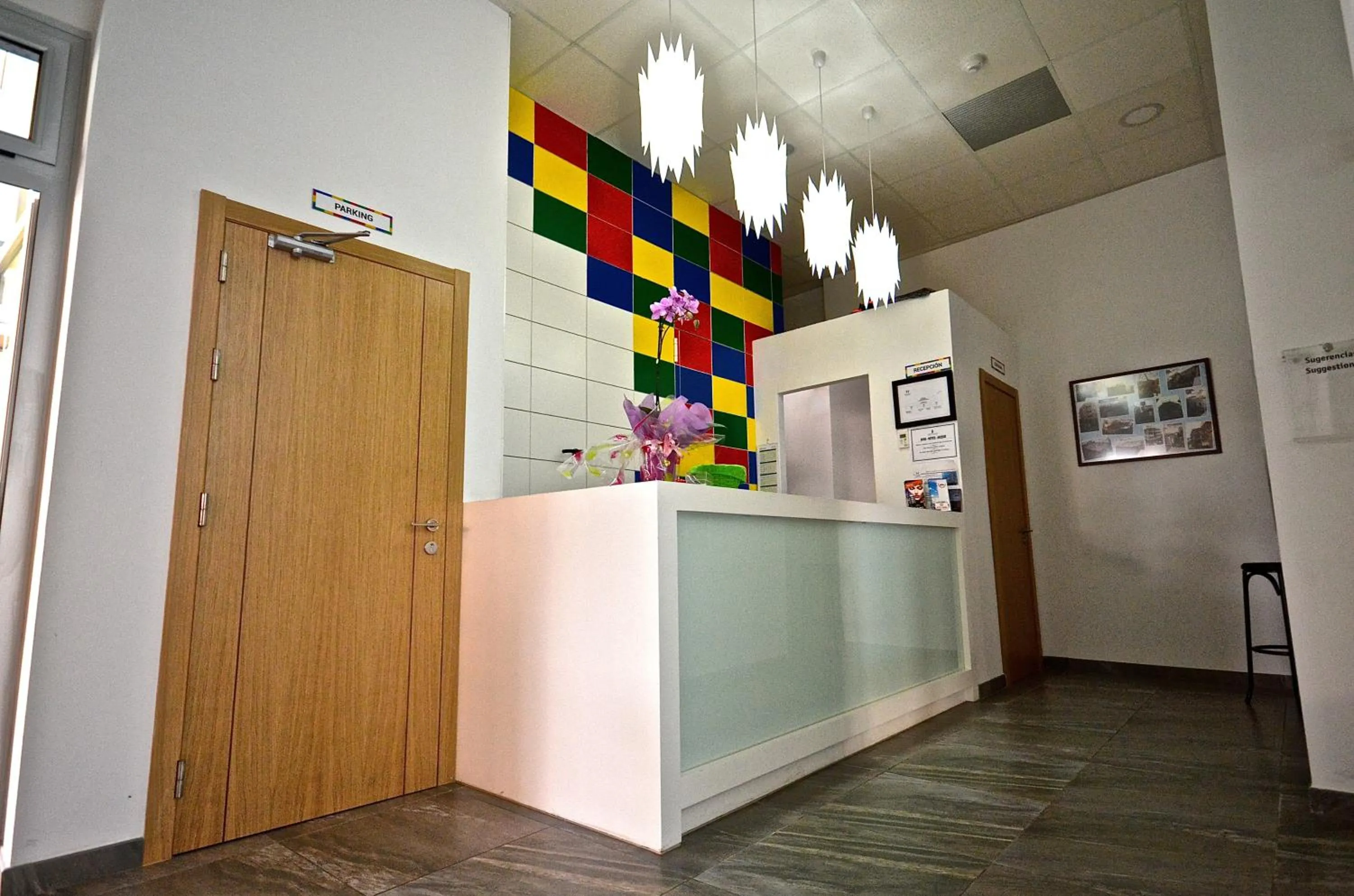 Lobby or reception in Hotel Puerto Canteras