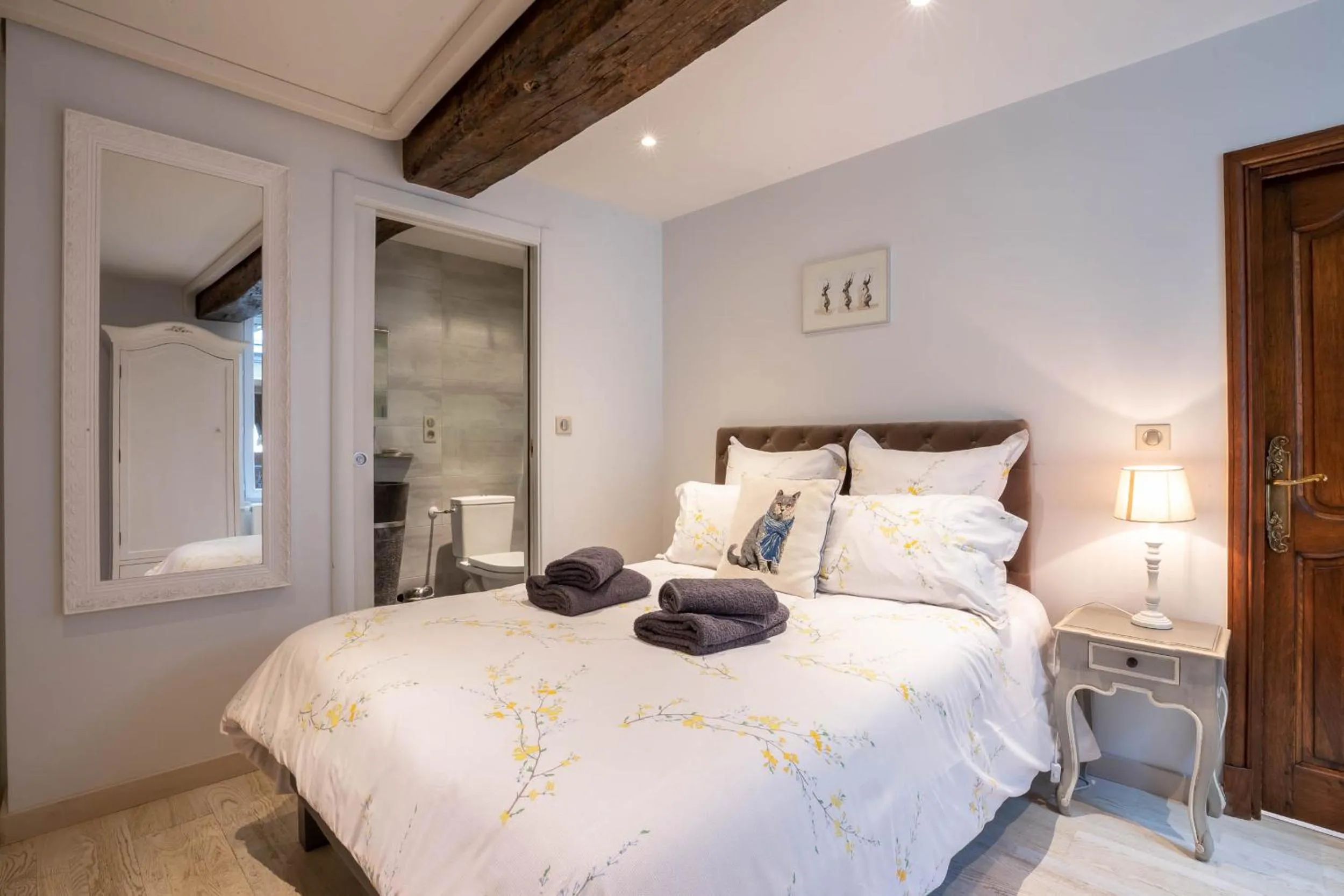 Bedroom, Bed in La Maison de Maurice