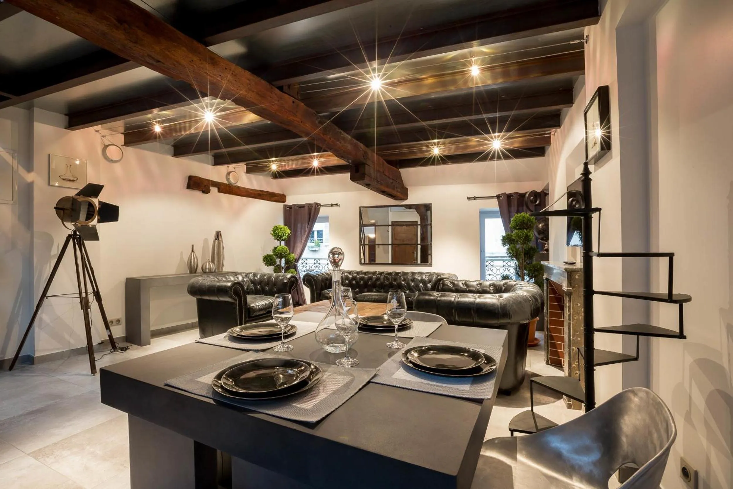 Living room in La Maison de Maurice