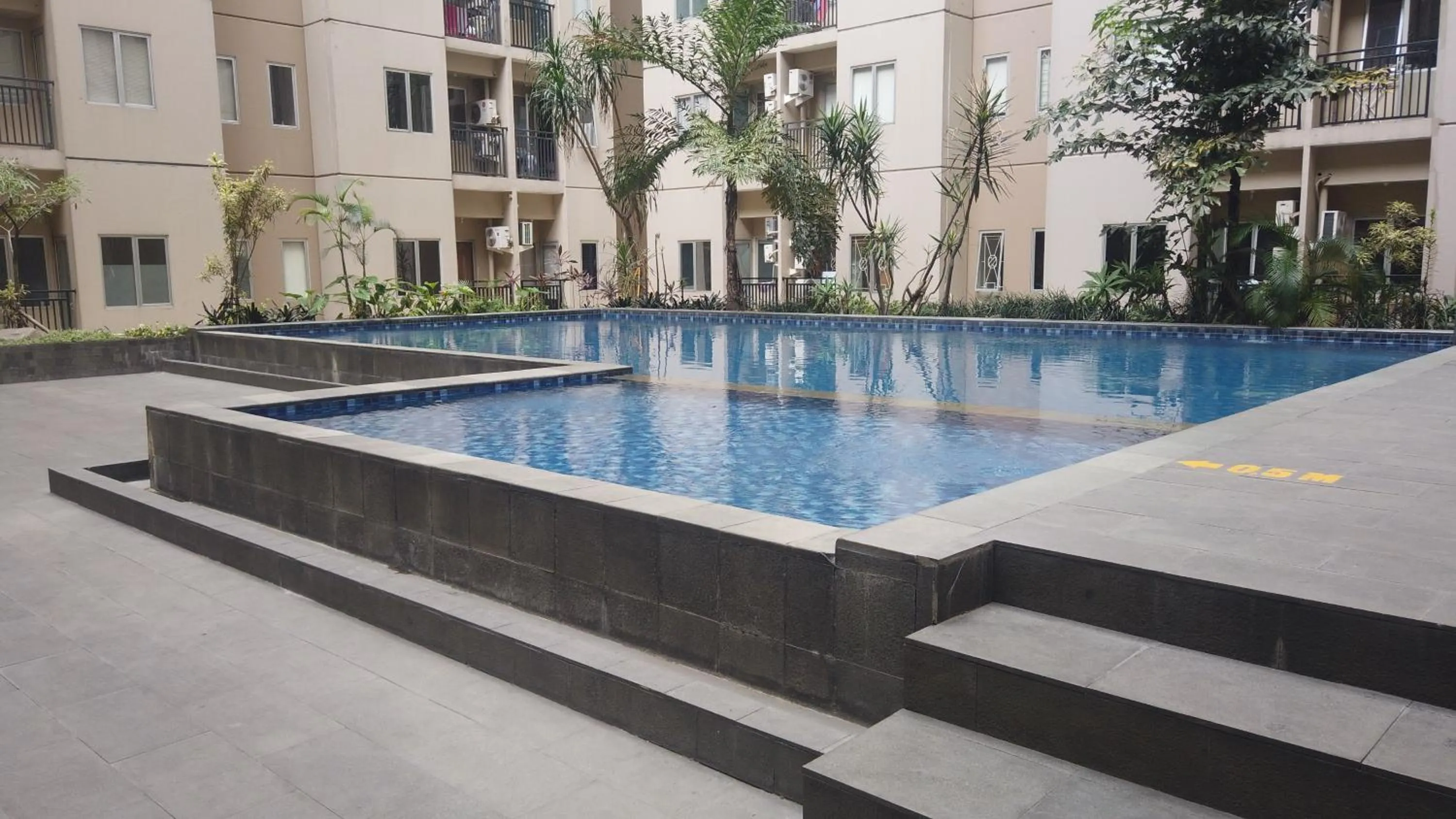 Property building in Comfort and Elegant 2BR Sudirman Suites Apartment By Travelio