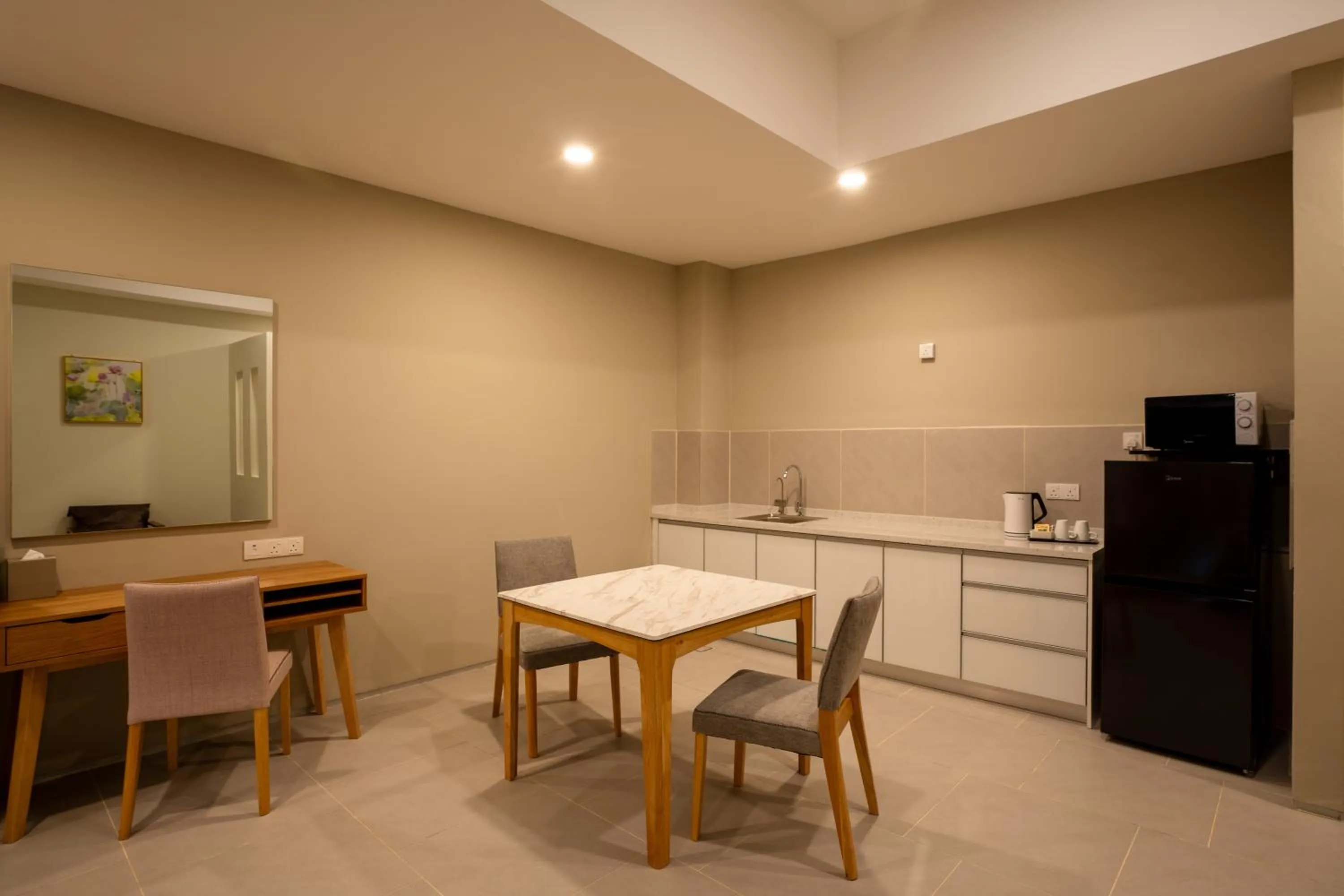 Living room in Zenith Suites Cameron