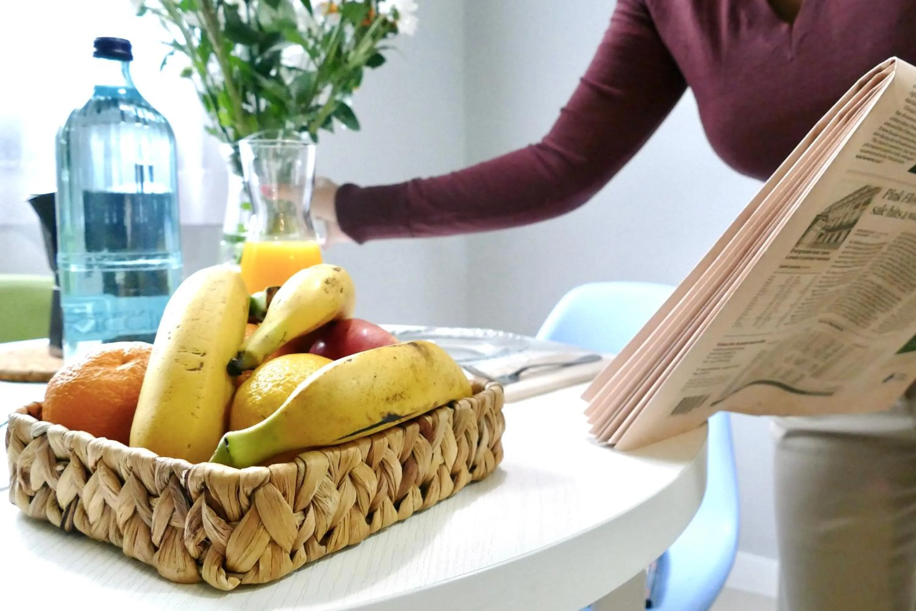 Food in Blume Cruz Suites