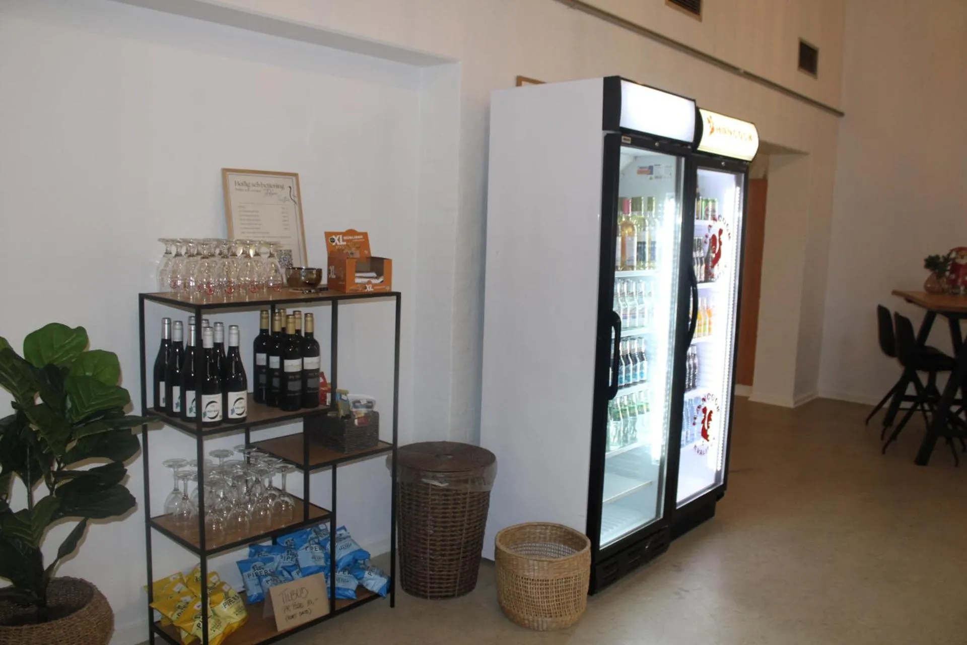 minibar in Hotel Traneparken