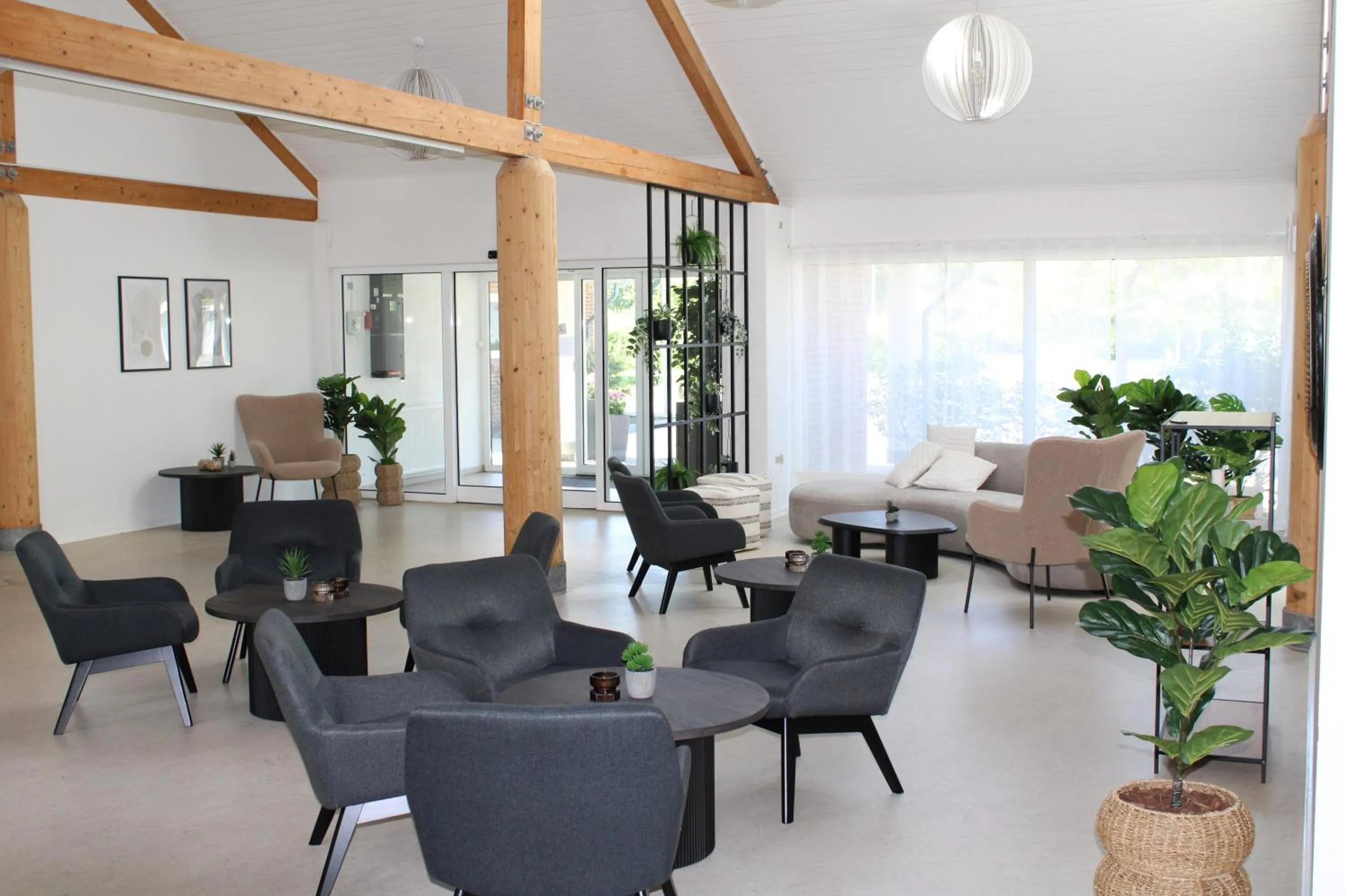 Lobby or reception in Hotel Traneparken