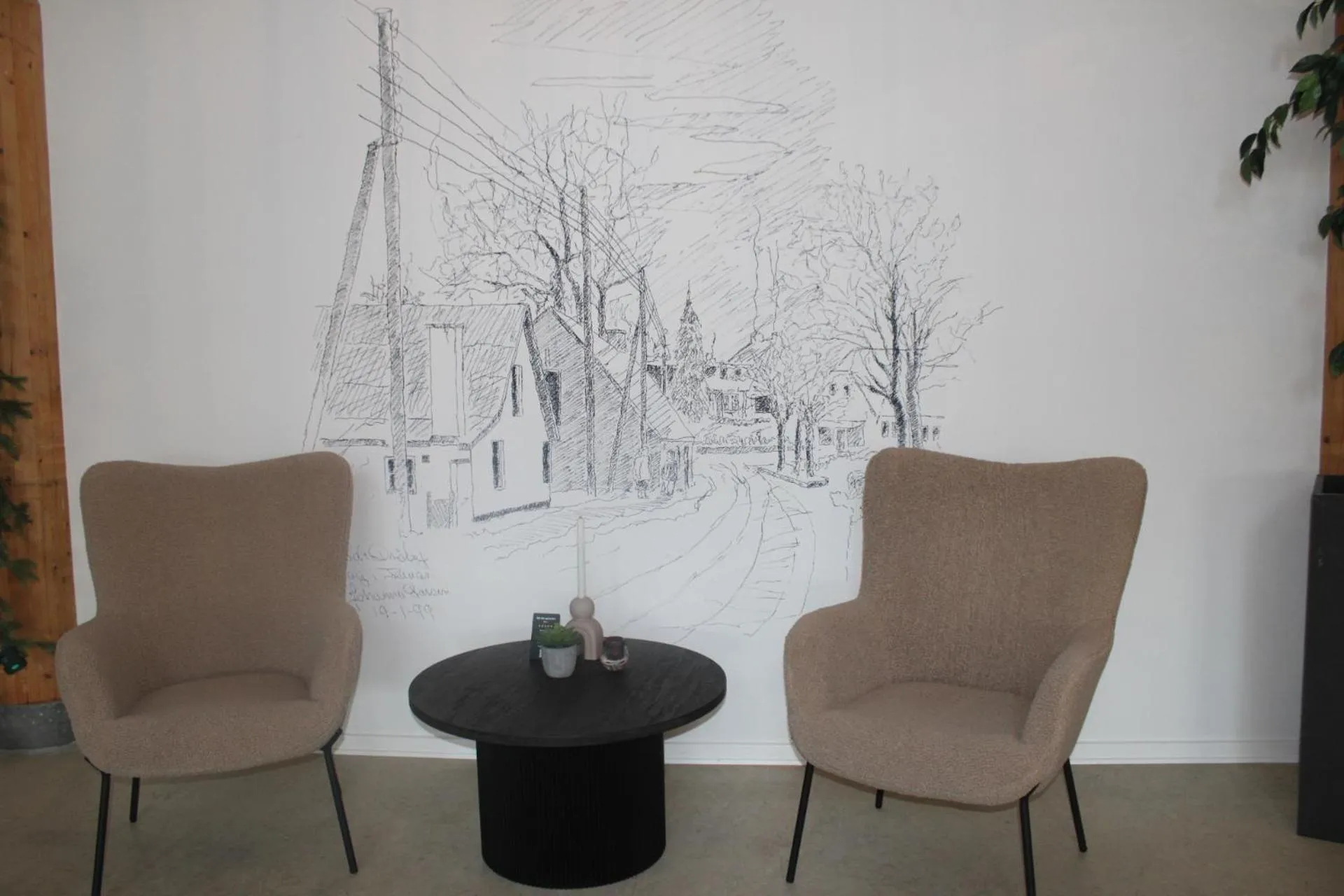 Living room in Hotel Traneparken