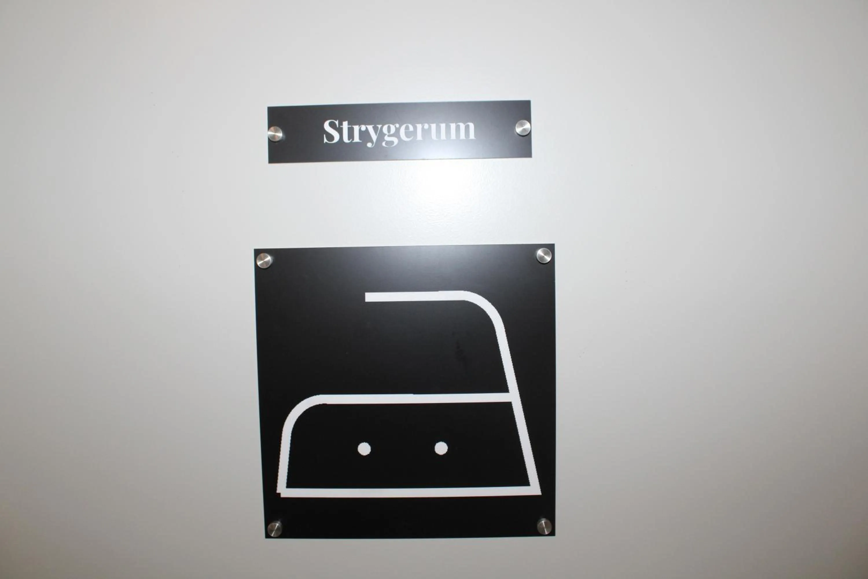 flat iron in Hotel Traneparken