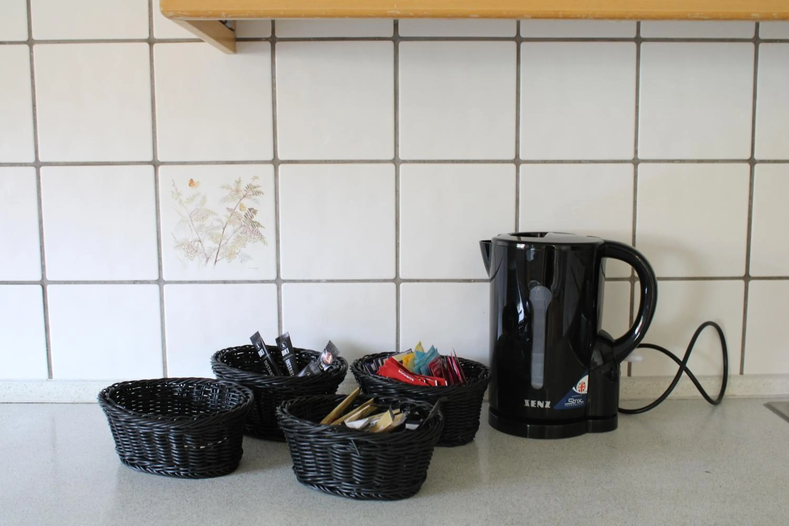 Coffee/tea facilities in Hotel Traneparken