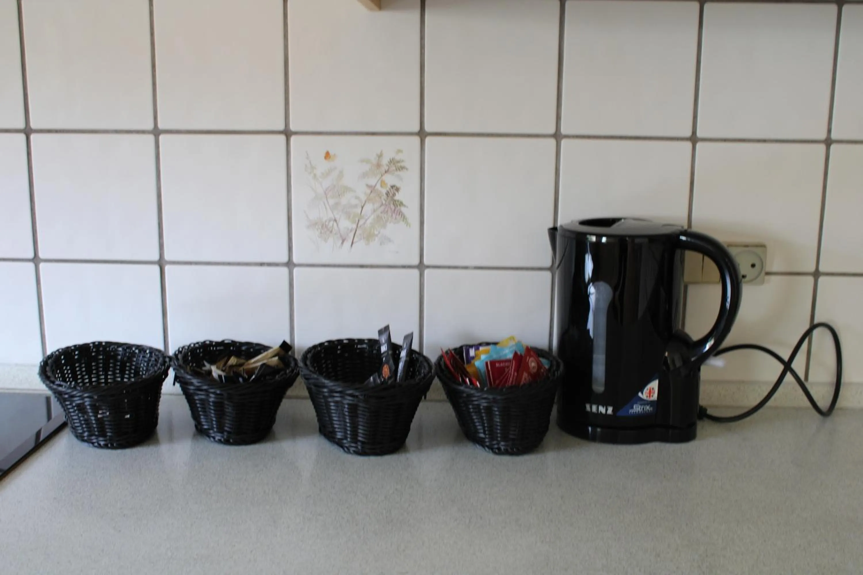 Kitchen or kitchenette in Hotel Traneparken