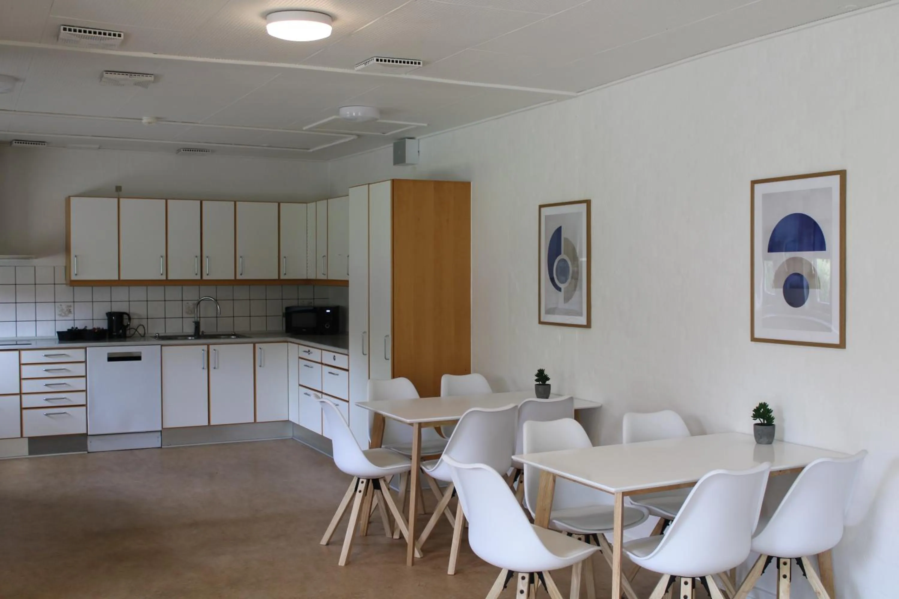 Kitchen or kitchenette in Hotel Traneparken