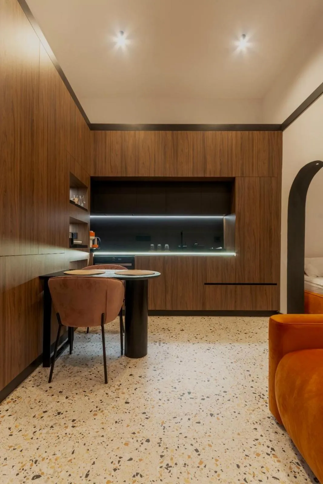 Kitchen or kitchenette in Jais Home-Moon Apartment Old Town