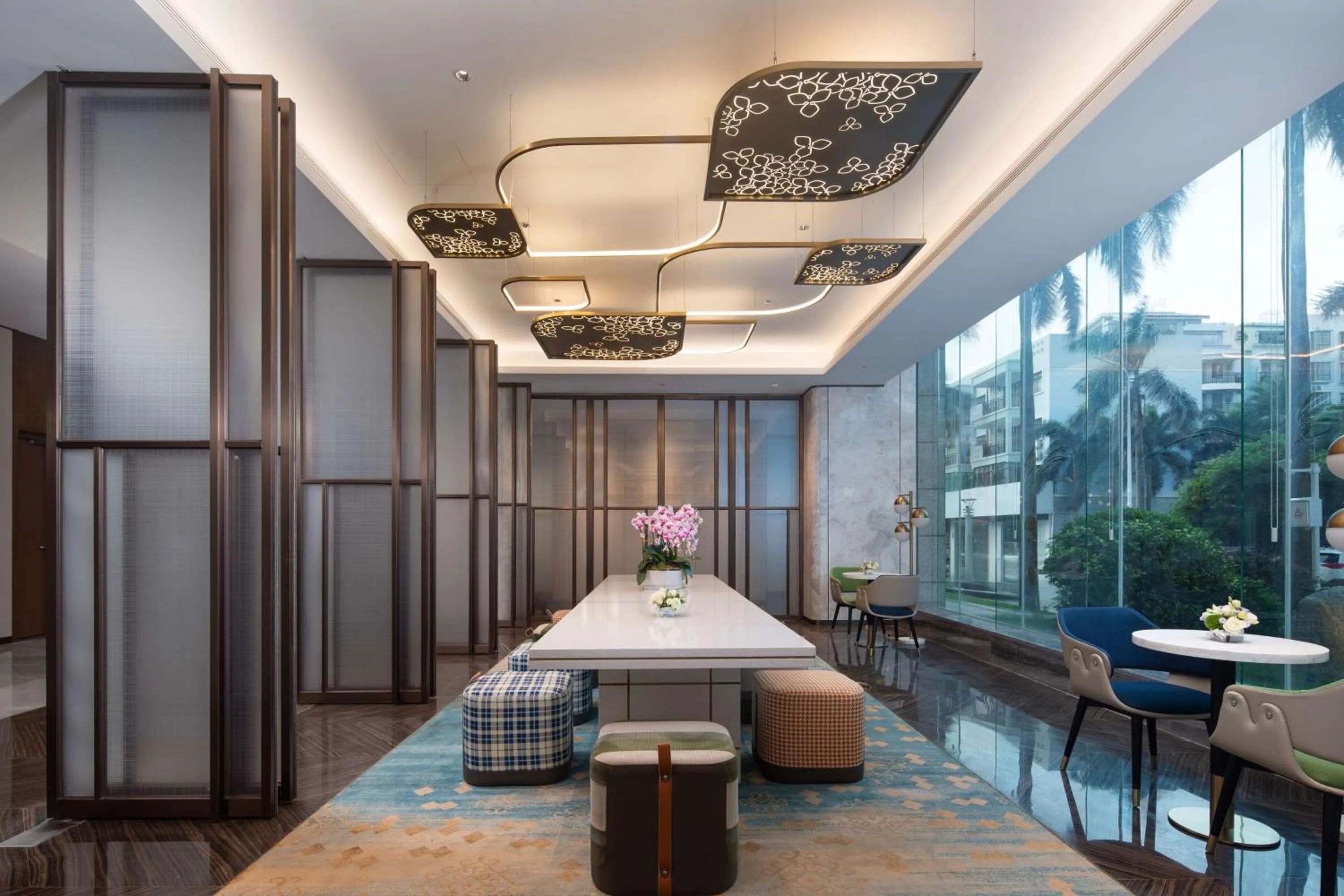 Lobby or reception in Hilton Garden Inn Beihai Jiafu