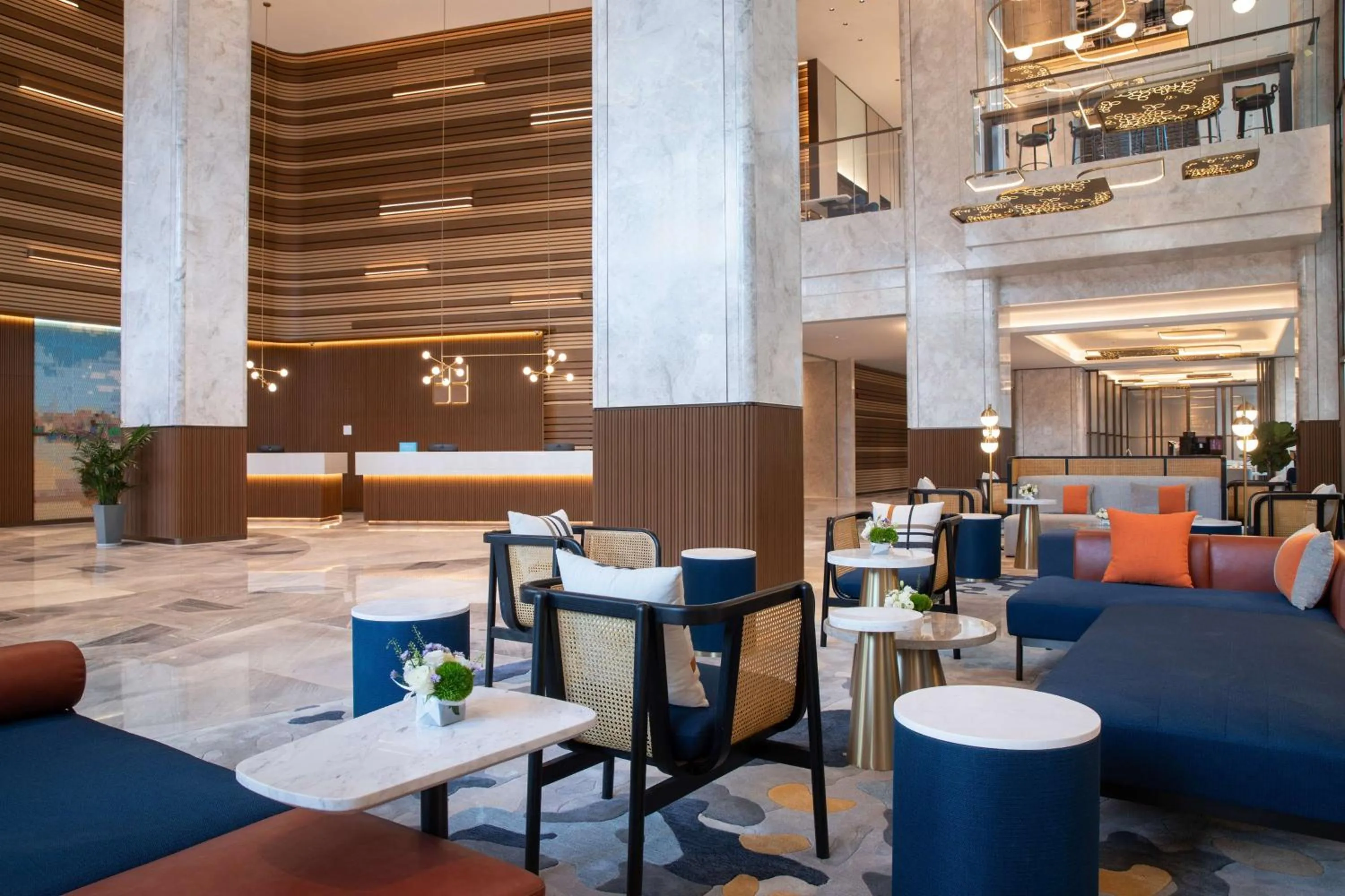 Lobby or reception in Hilton Garden Inn Beihai Jiafu