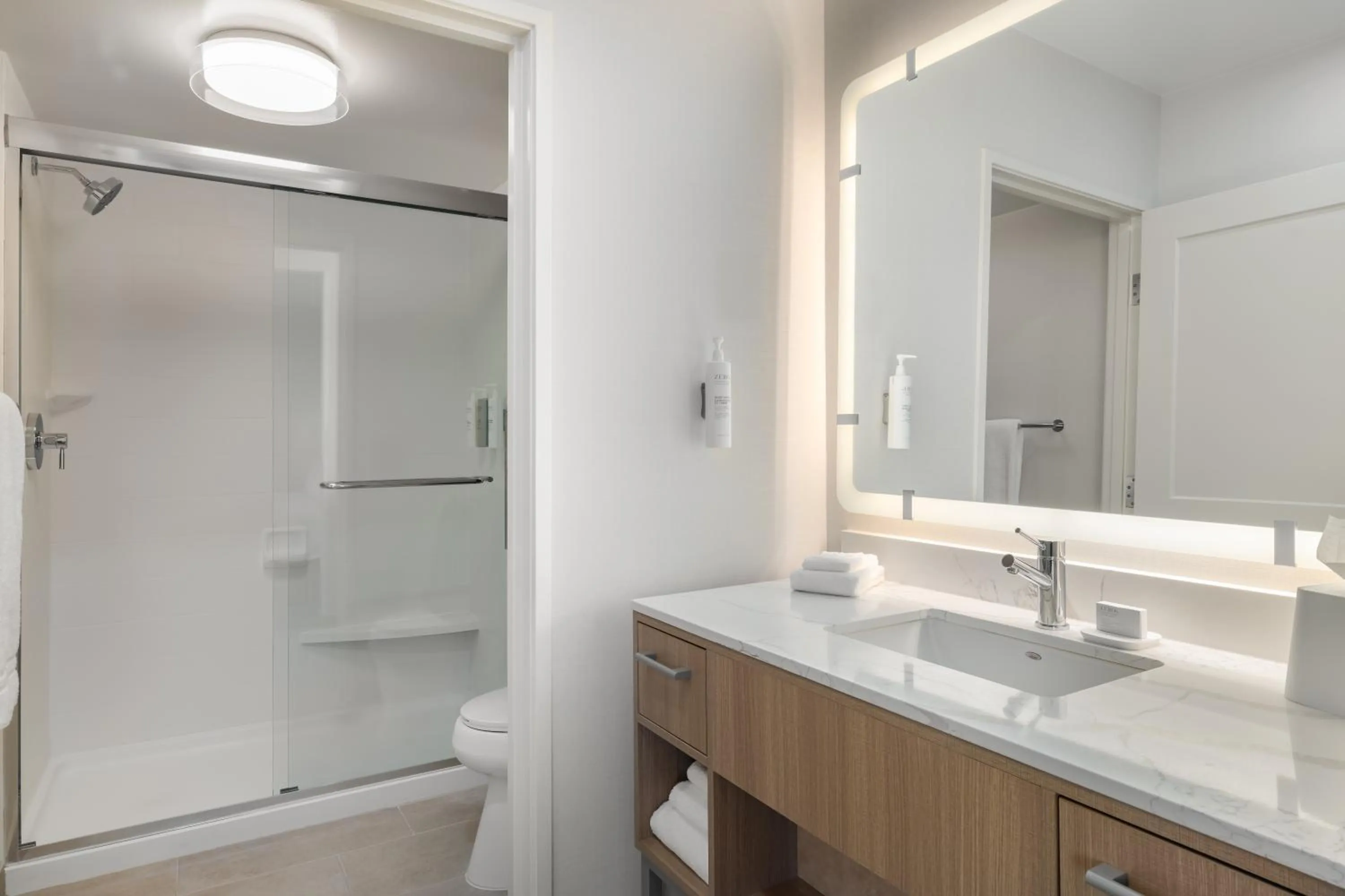 Bathroom in Homewood Suites By Hilton Thornton Denver