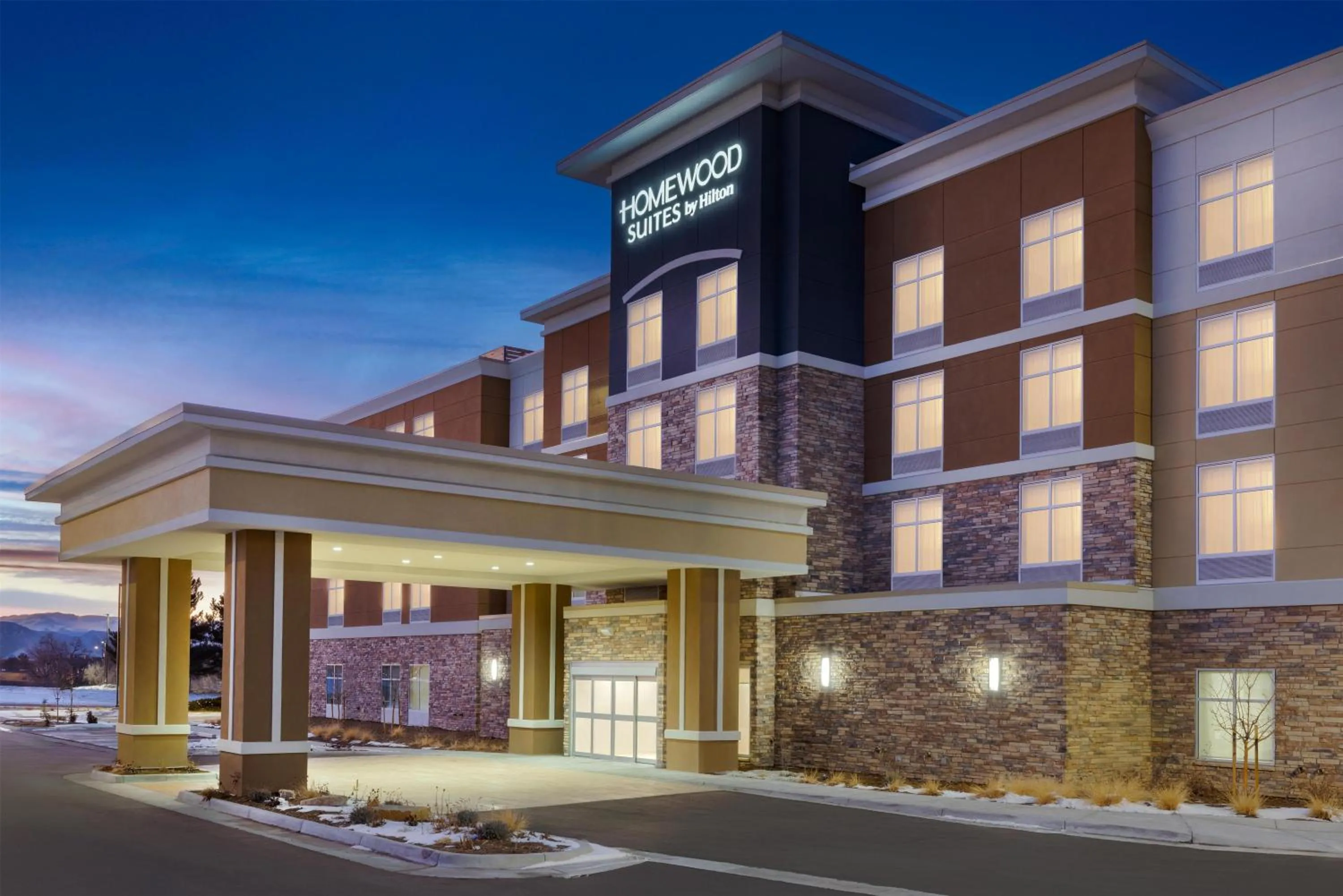 Property building in Homewood Suites By Hilton Thornton Denver
