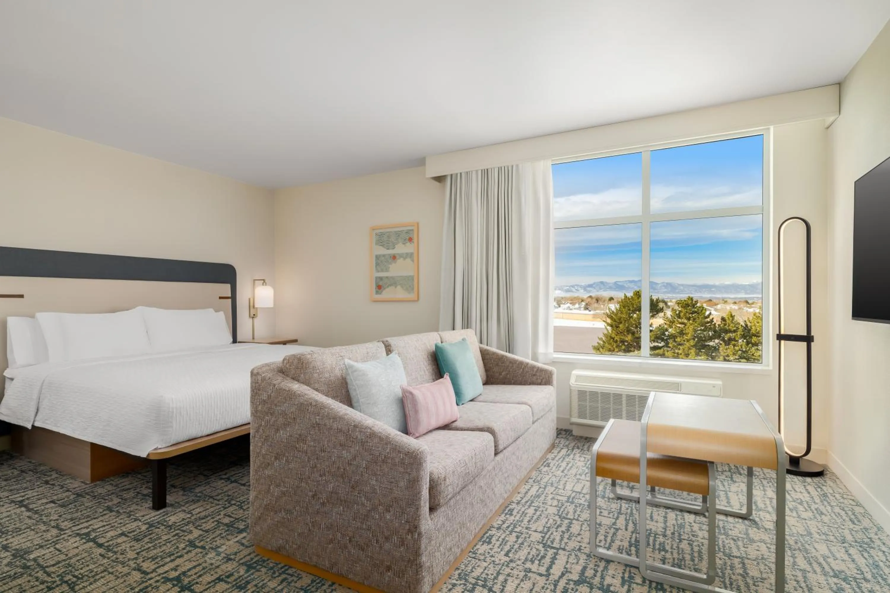 Bed in Homewood Suites By Hilton Thornton Denver