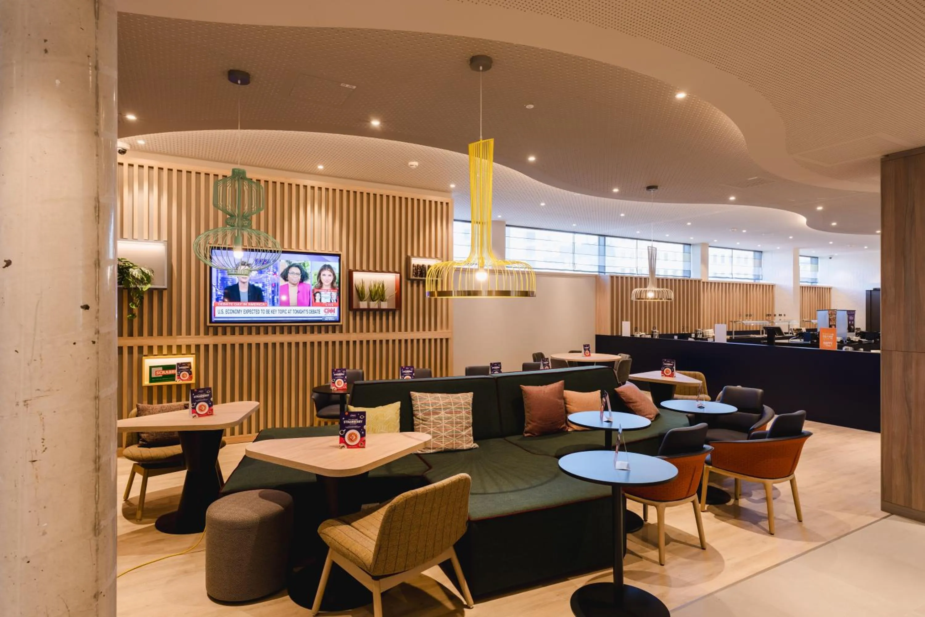 Seating area in Hampton By Hilton Vienna City West