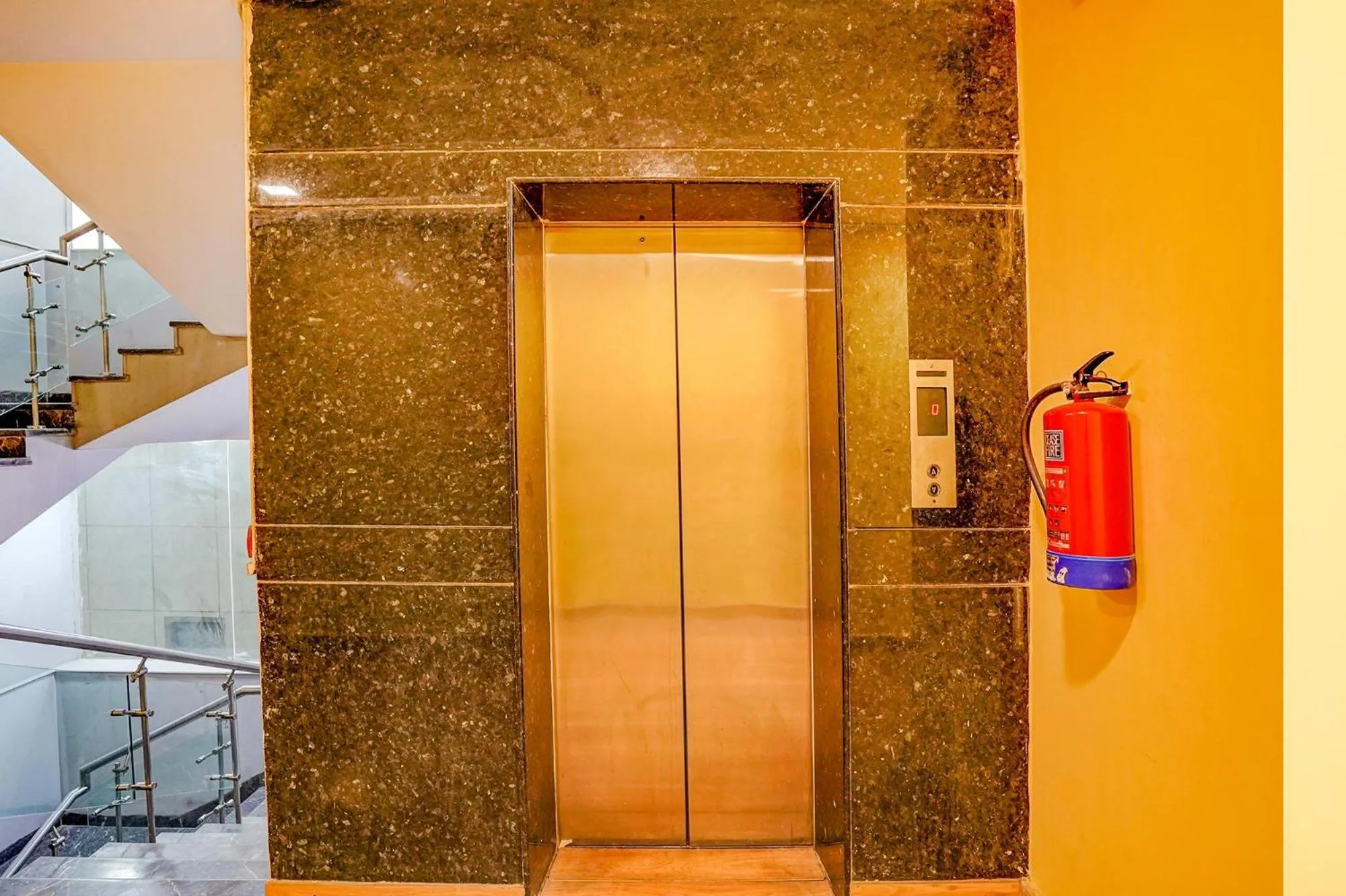 elevator in FabHotel Kaushambi