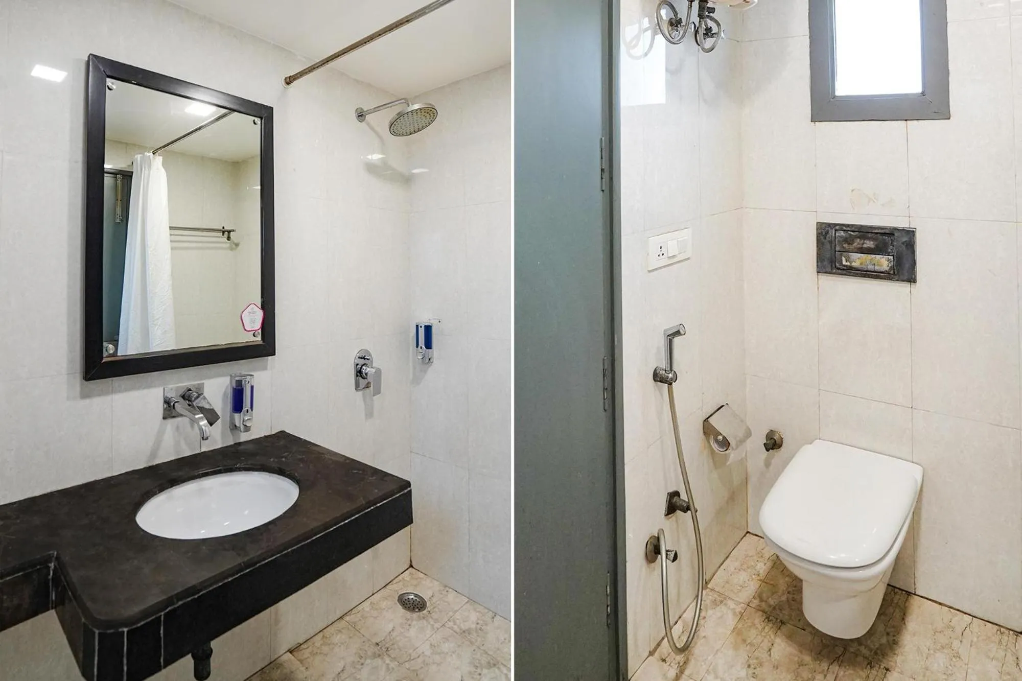 Bathroom in FabHotel Kaushambi