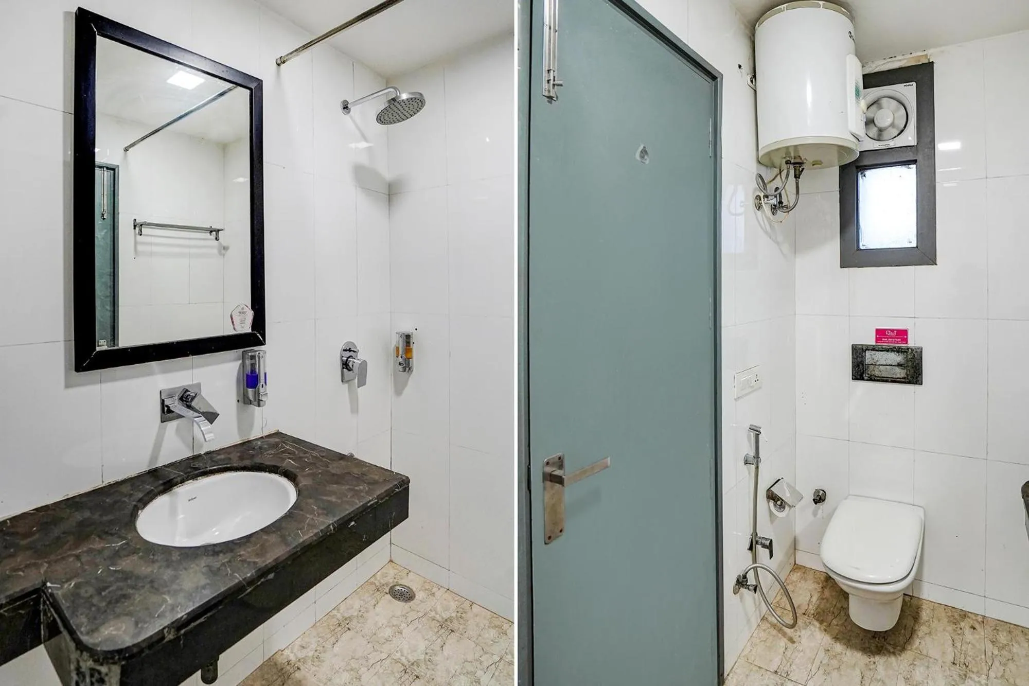 Bathroom in FabHotel Kaushambi