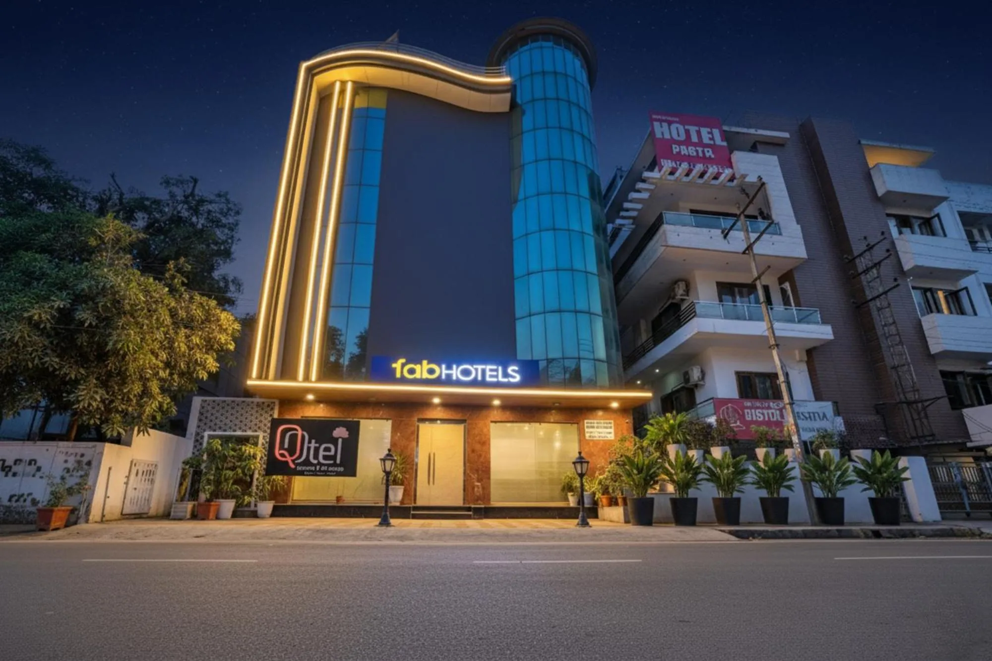 Property building in FabHotel Kaushambi