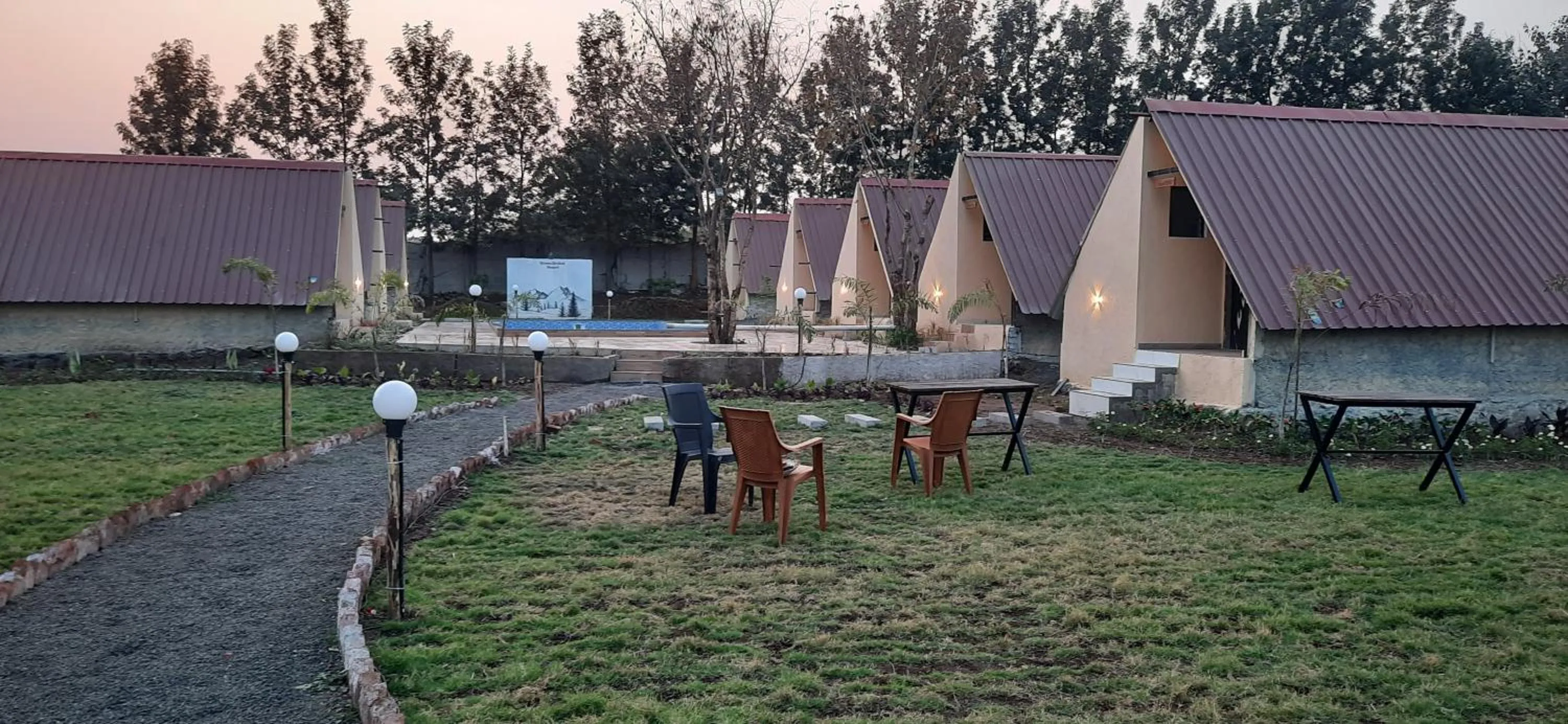 Garden in Green Orchid Resort And Farm