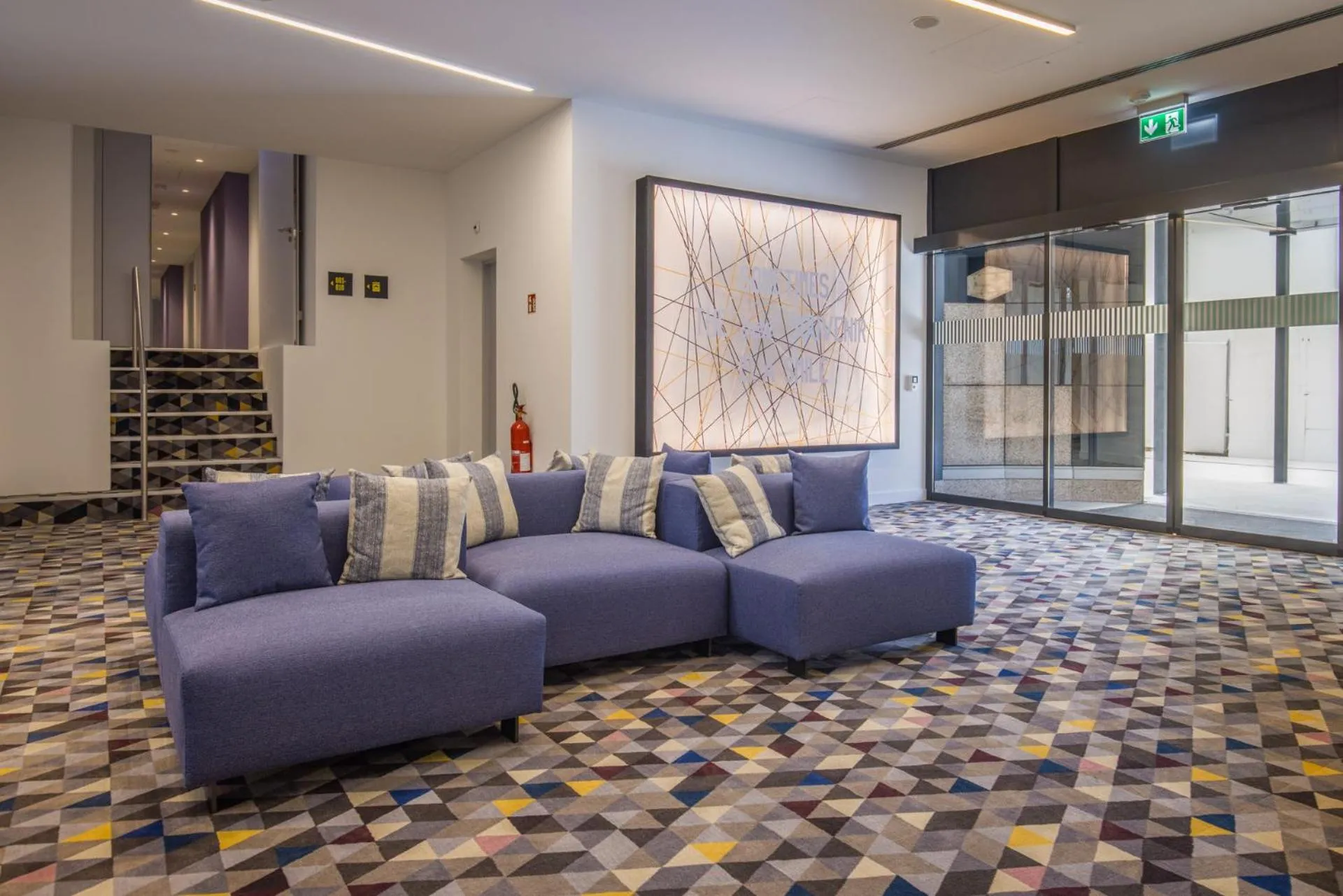 Lobby or reception in Hampton By Hilton Locarno