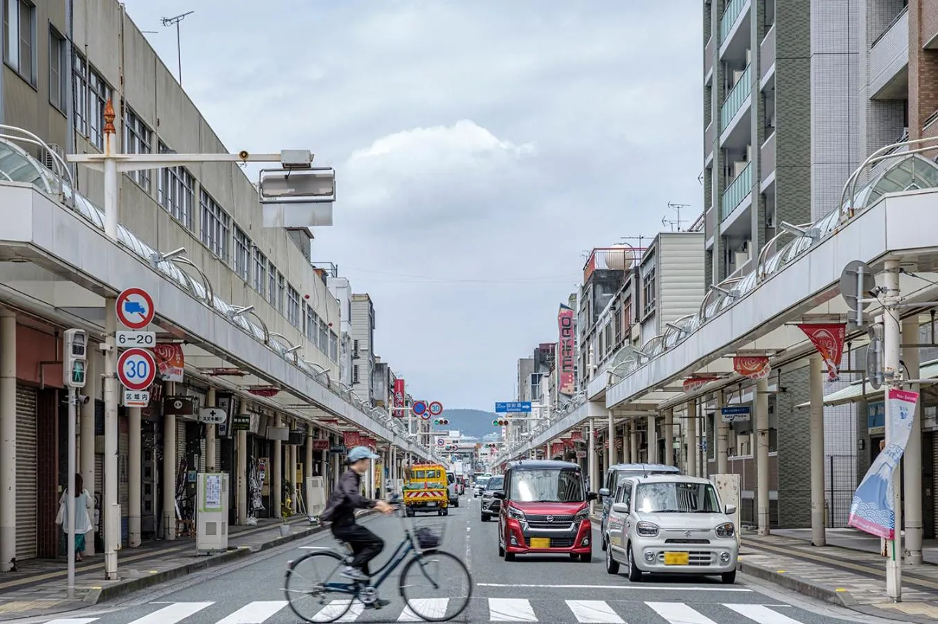 Off site in Arcade Hotel