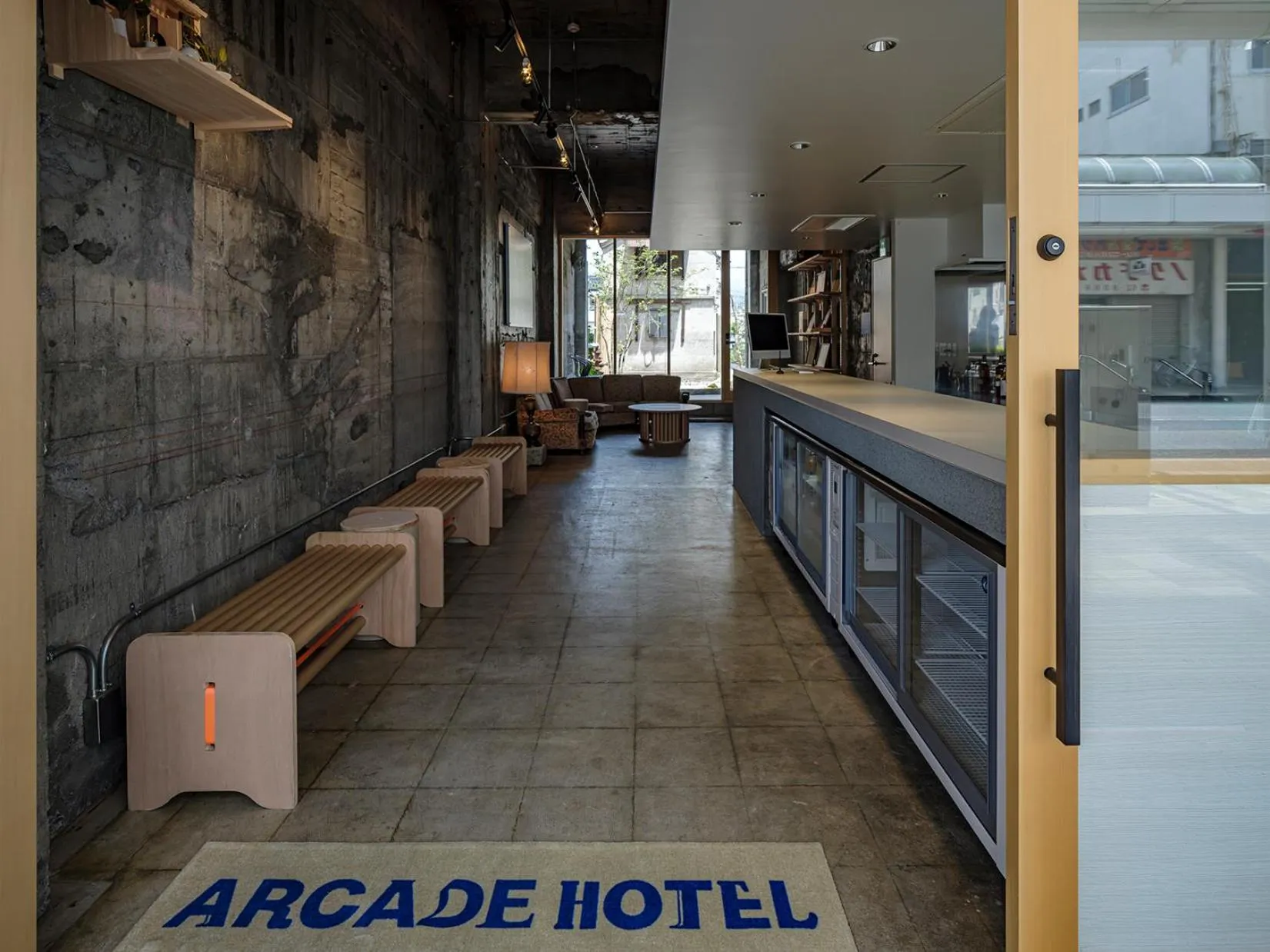 Lobby or reception in Arcade Hotel