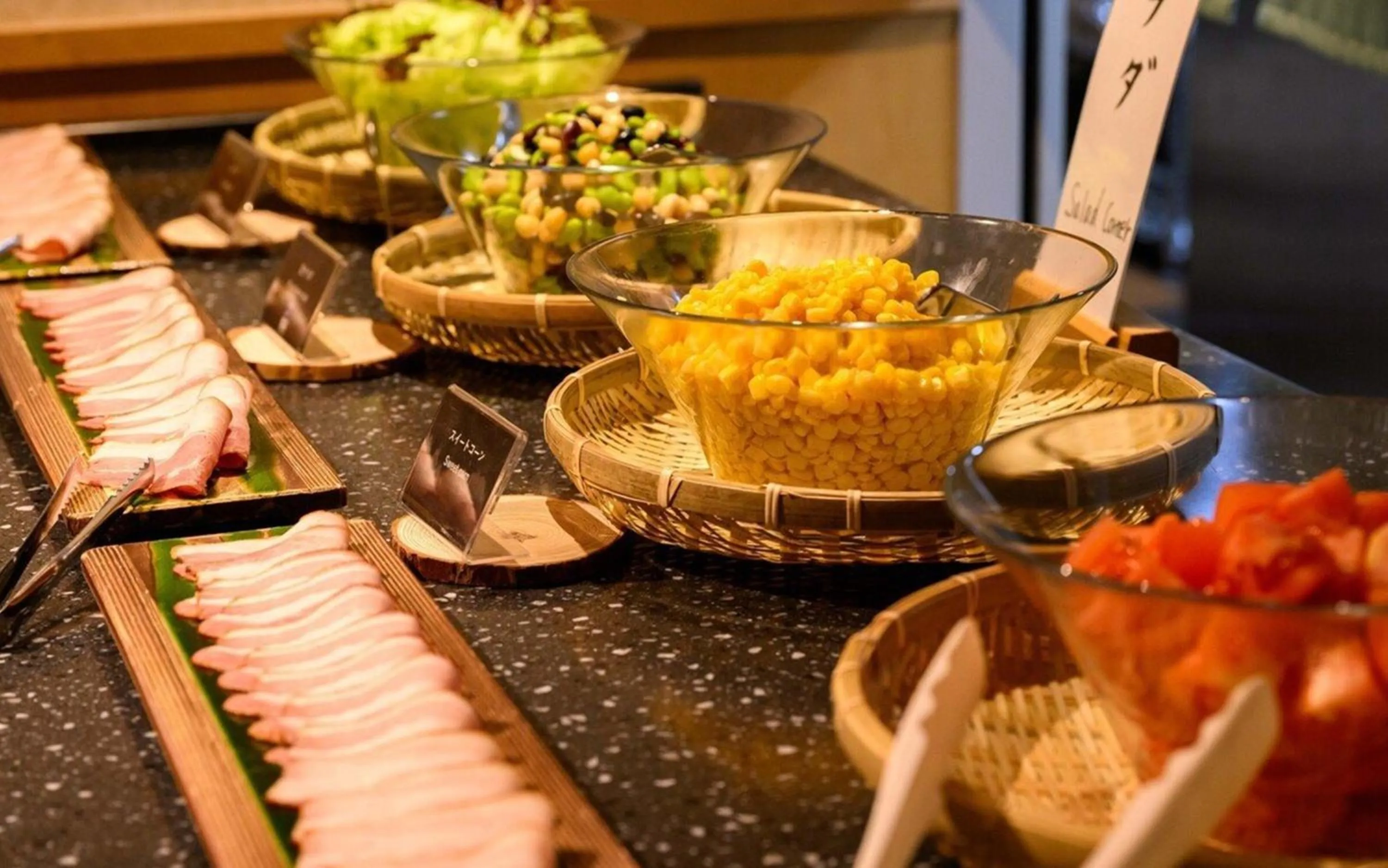 Breakfast in Sansuikan Kawayu Midoriya