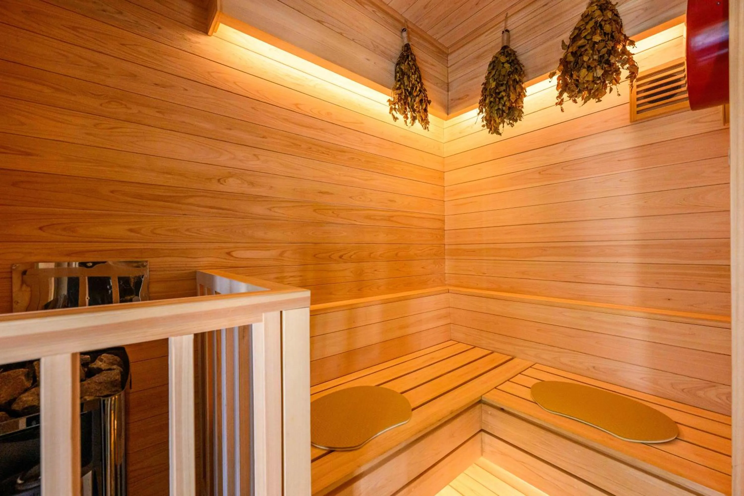 Sauna in Sansuikan Kawayu Midoriya