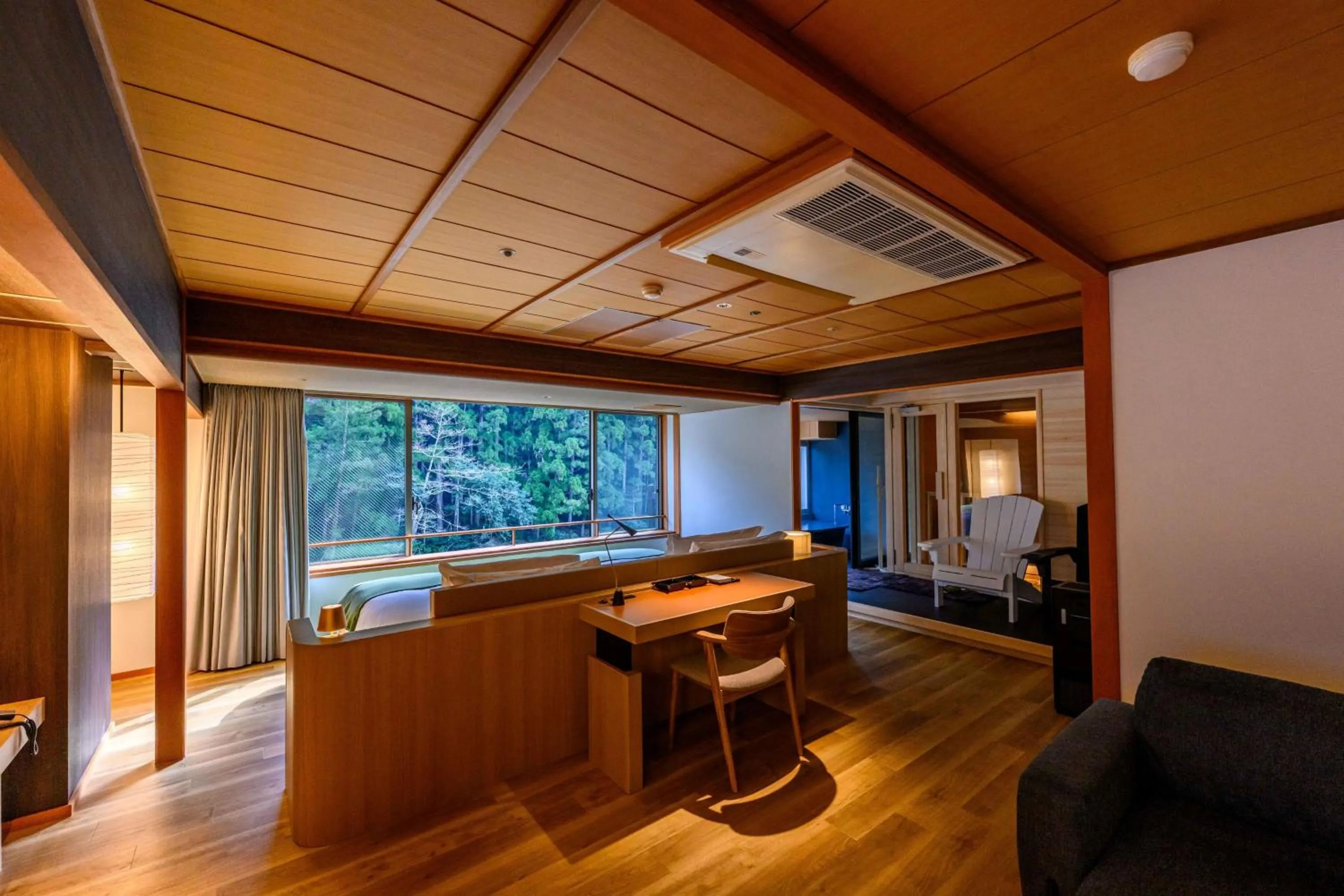 Photo of the whole room in Sansuikan Kawayu Midoriya