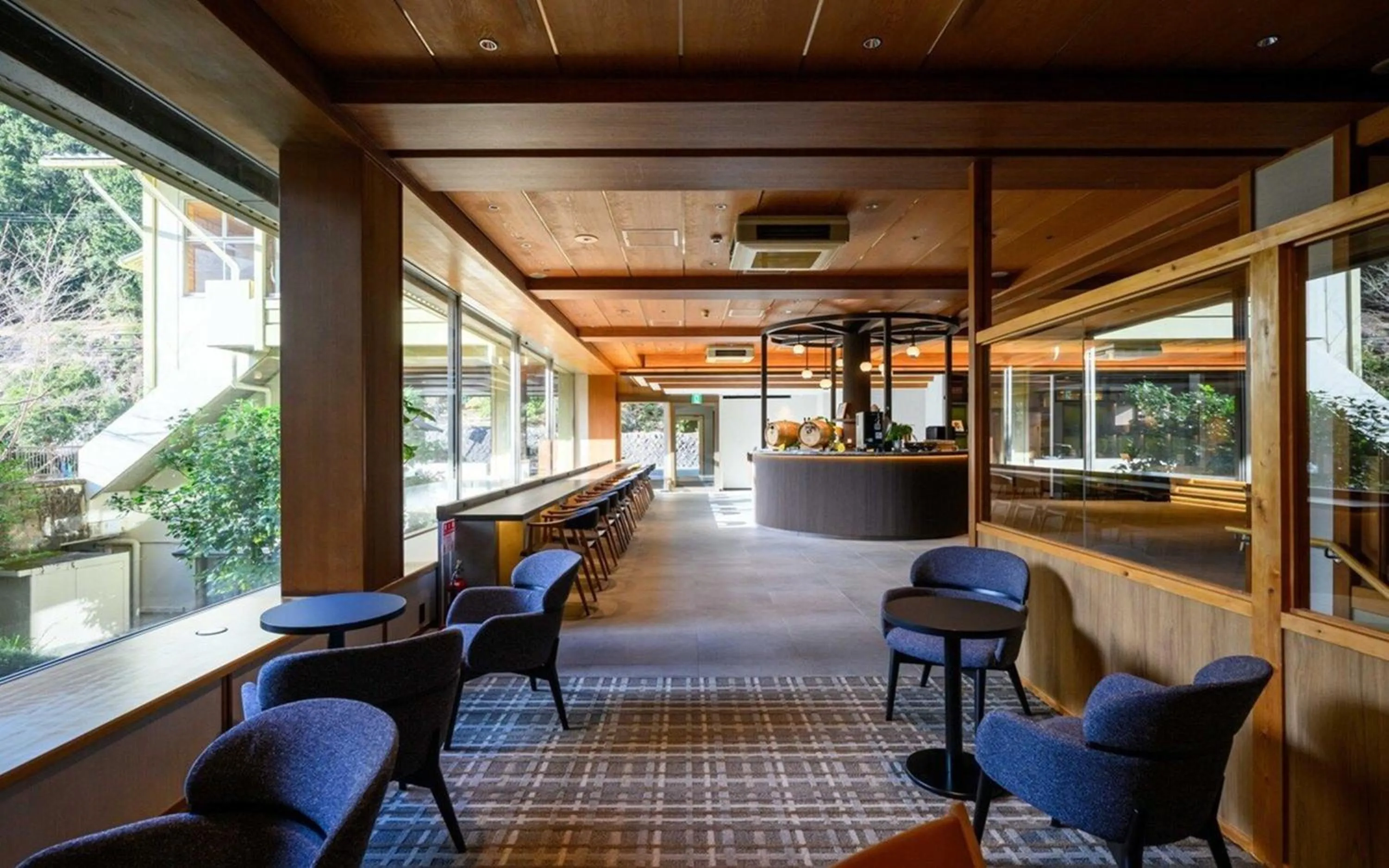 Lobby or reception in Sansuikan Kawayu Midoriya