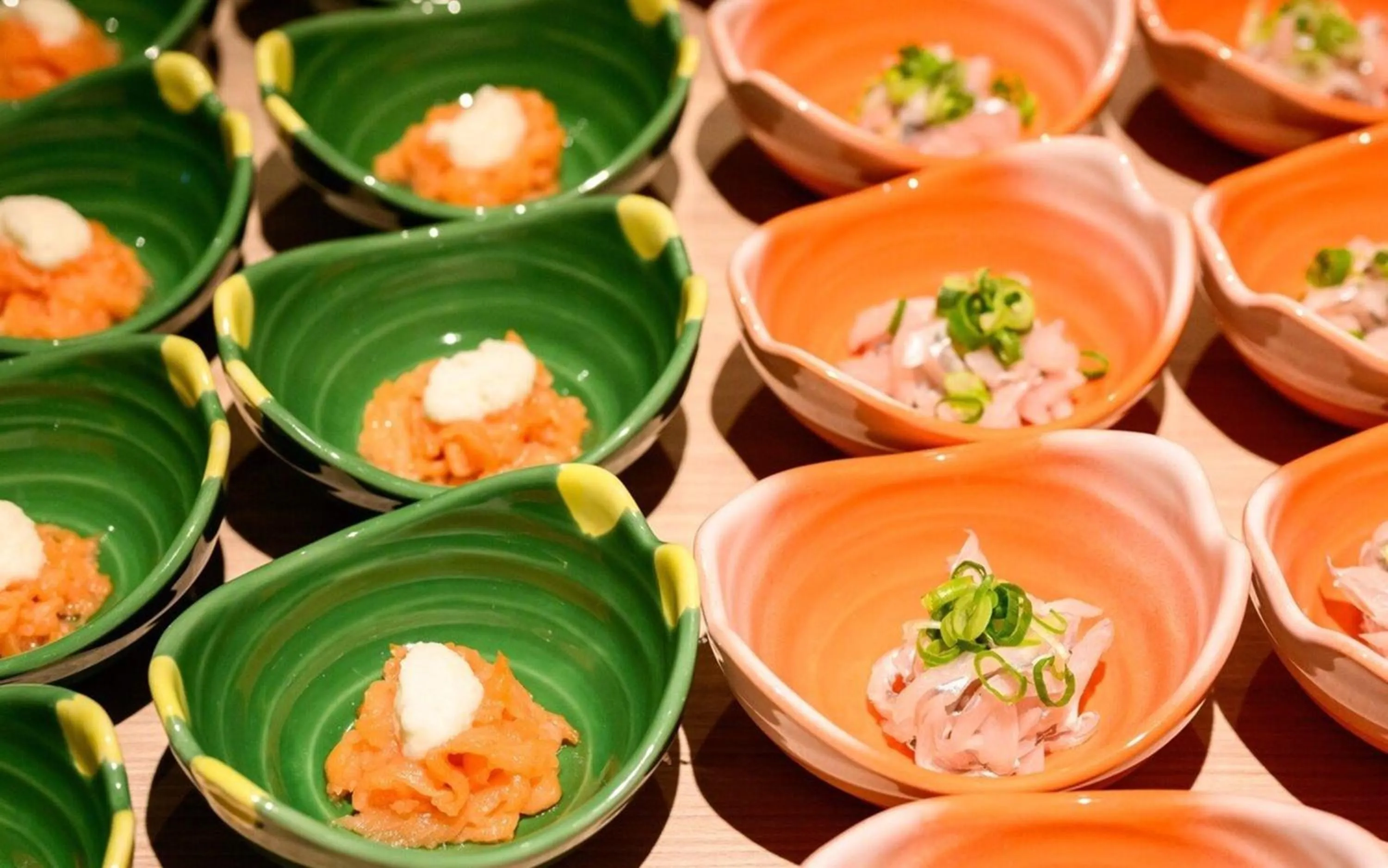 Dinner in Sansuikan Kawayu Midoriya