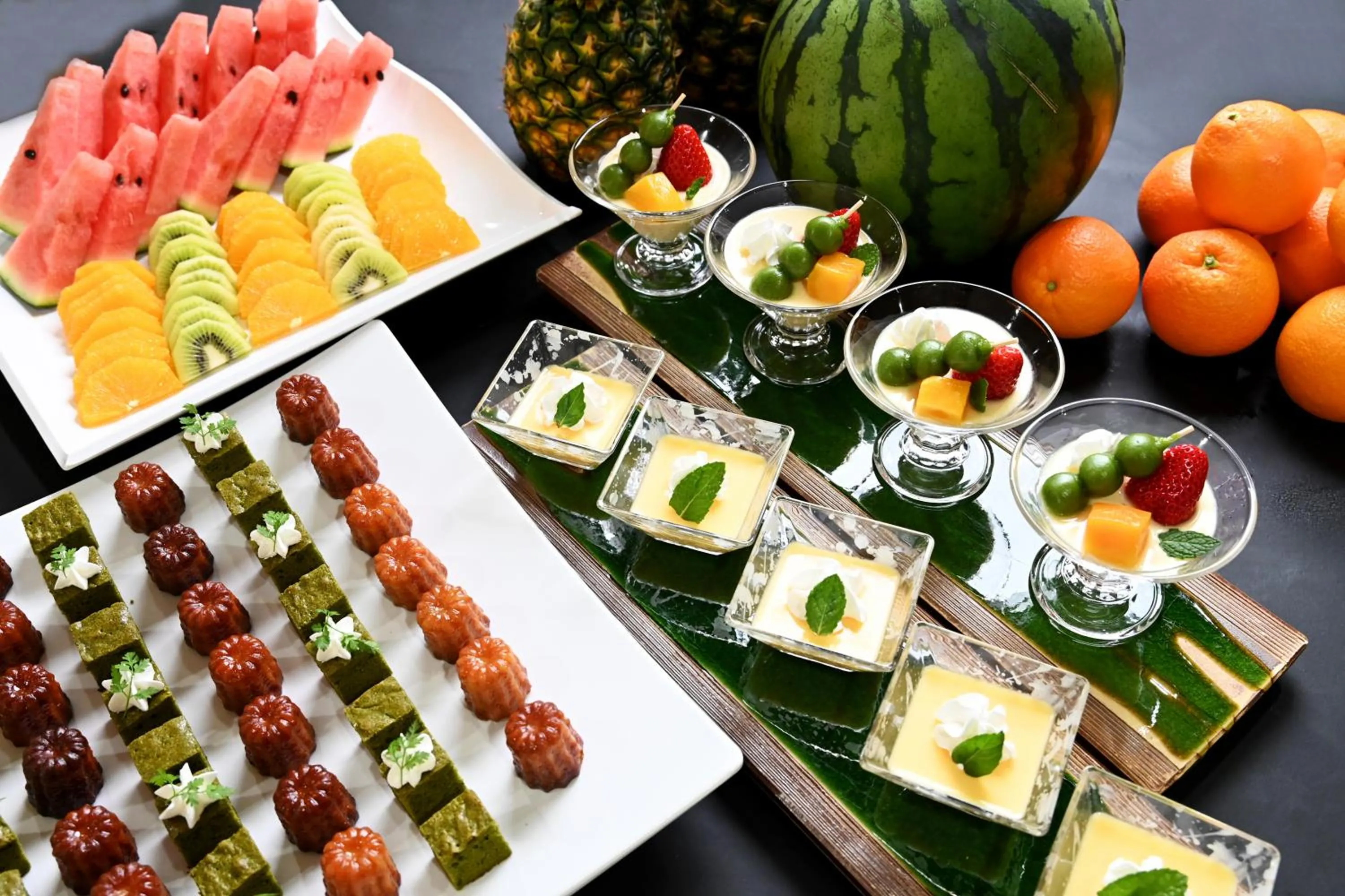 Dinner in Sansuikan Kawayu Midoriya