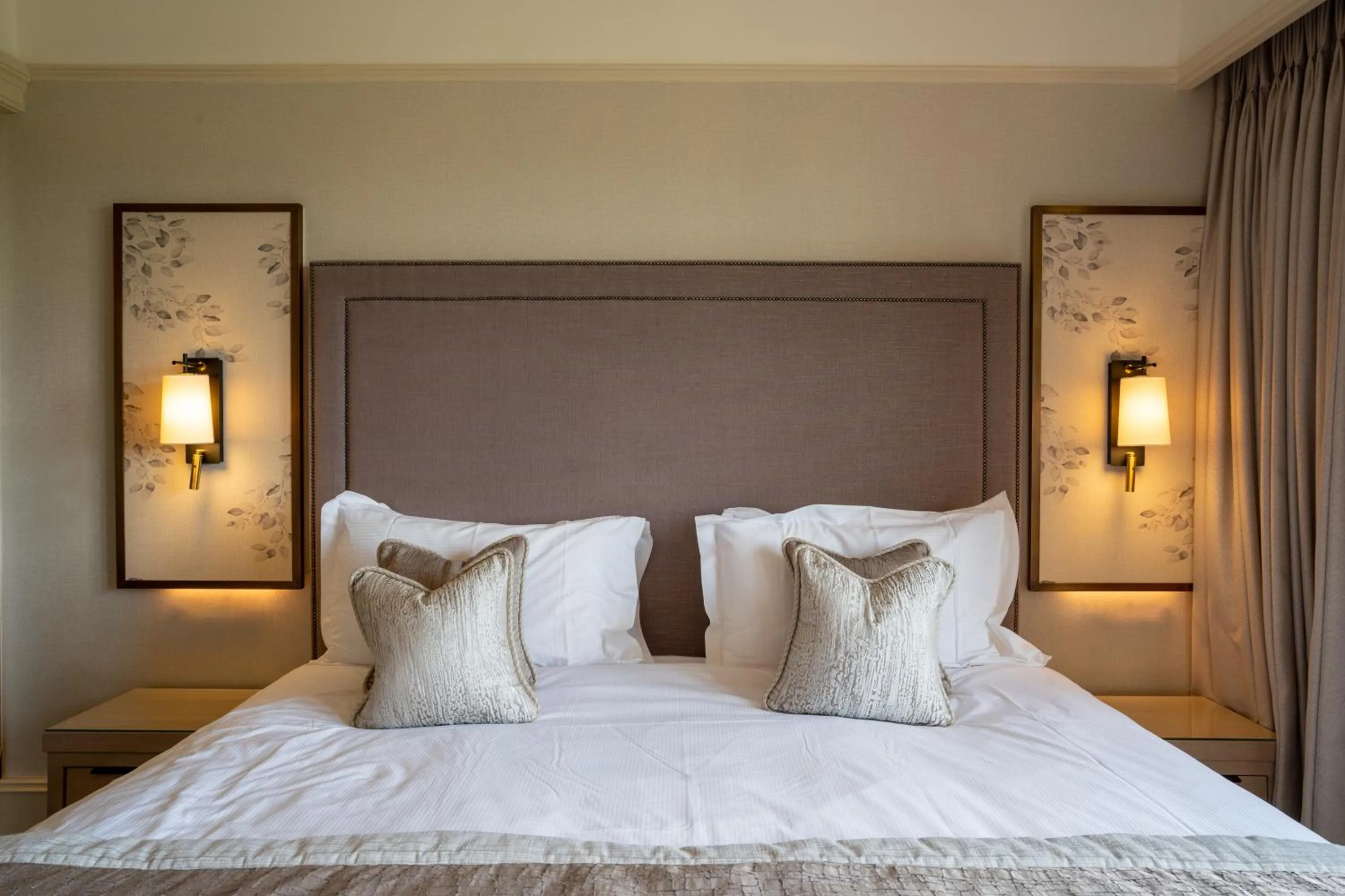 Bed in Armathwaite Hall Hotel & Spa