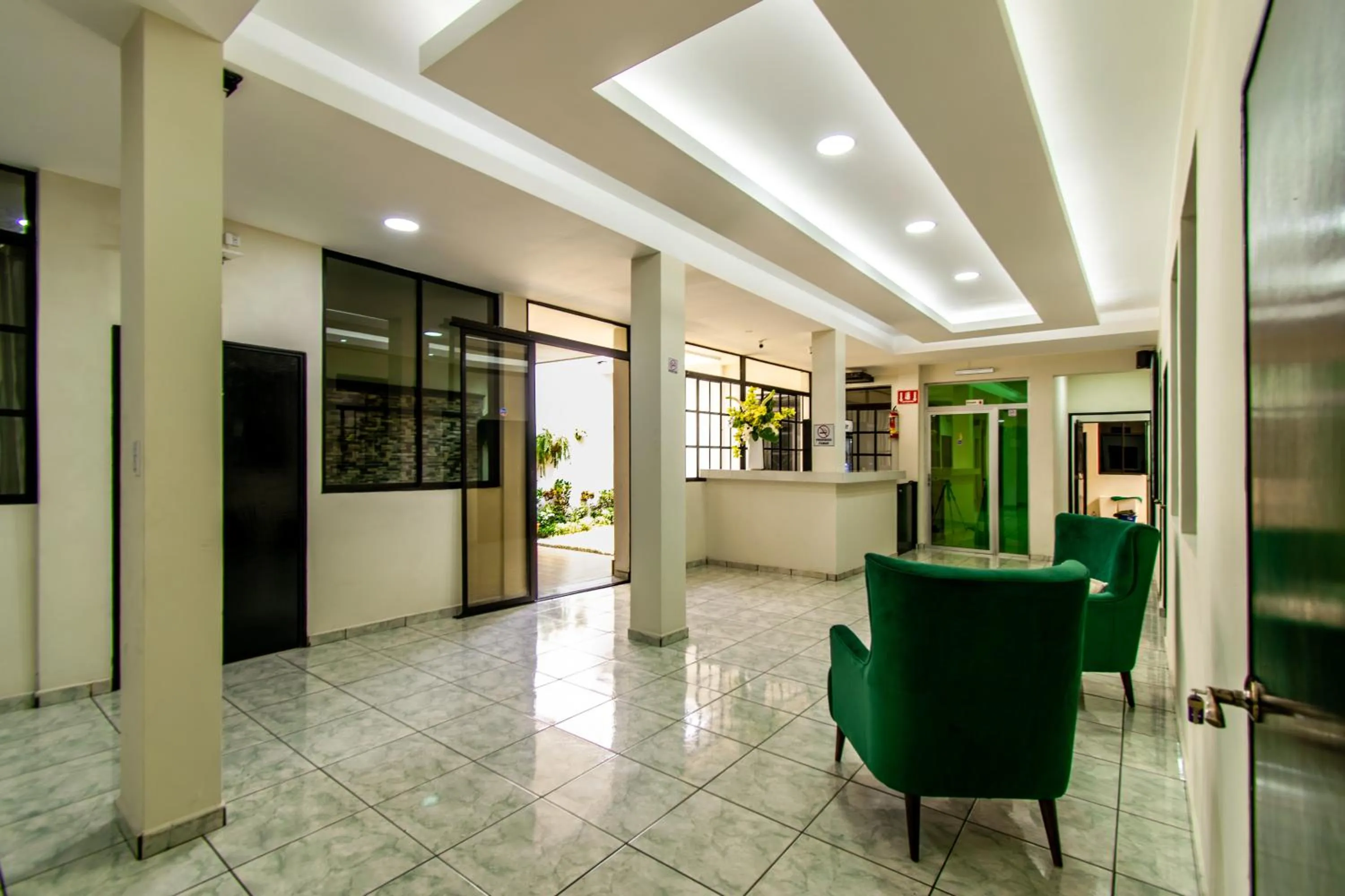 Lobby or reception in Lorenzo Hotel