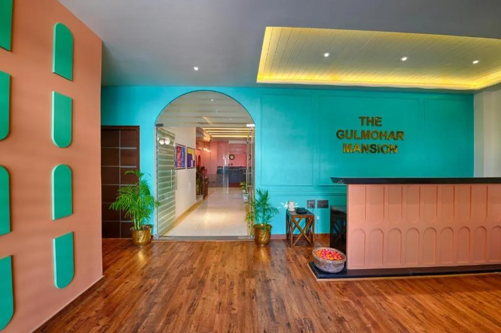 Lobby or reception in Gulmohar Mansion - A Boutique Stay