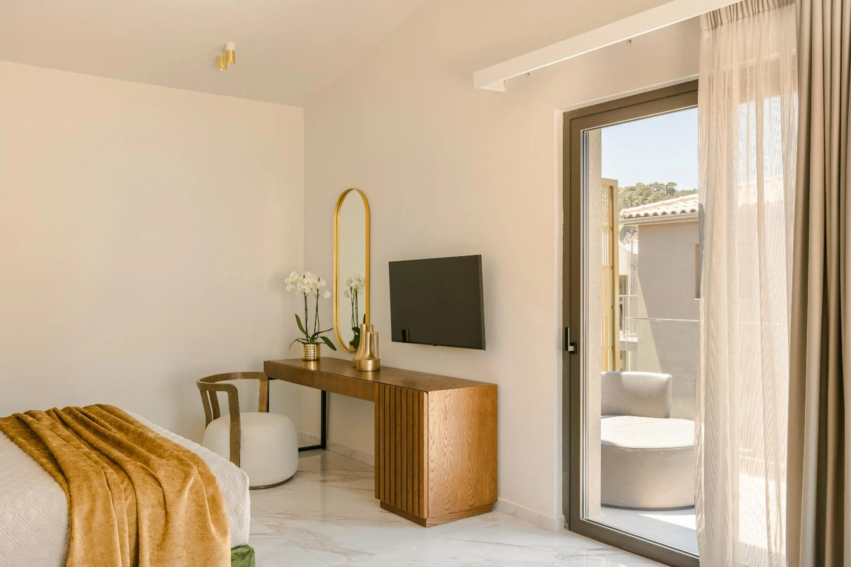 Bedroom, Bed in G Boutique Hotel Kefalonia