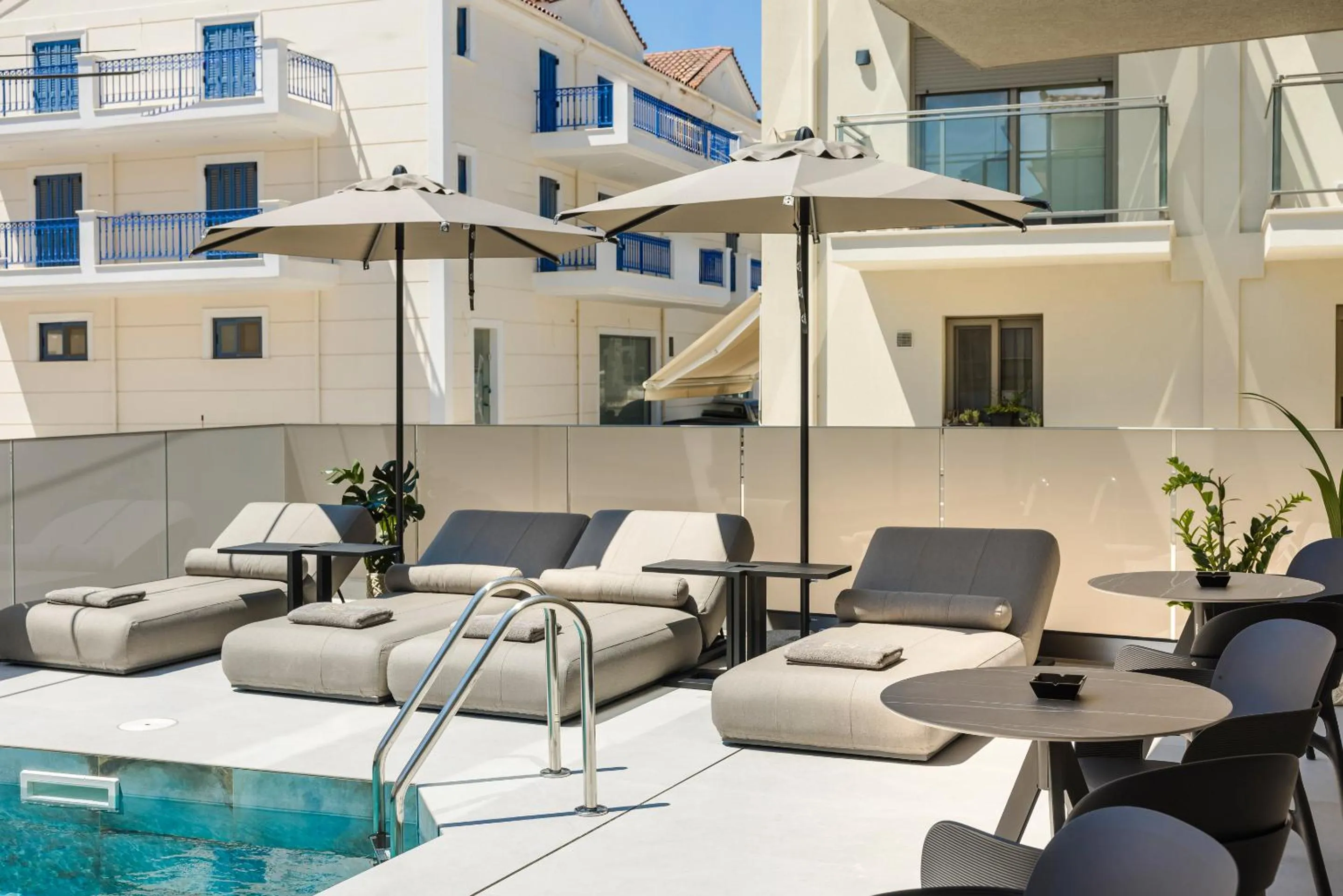 Balcony/Terrace in G Boutique Hotel Kefalonia